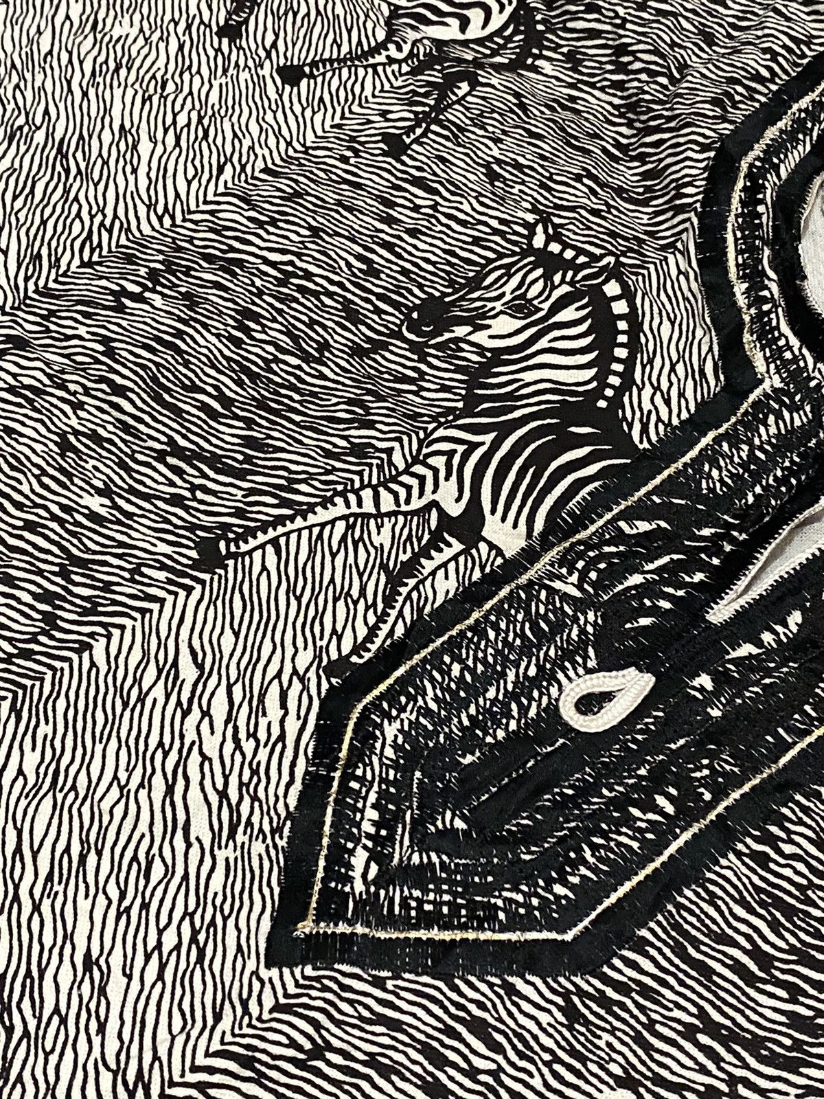 Vintage Vintage Zebra All Over Print Graphic Rare Reggae Size US XXL / EU 58 / 5 - 5 Thumbnail