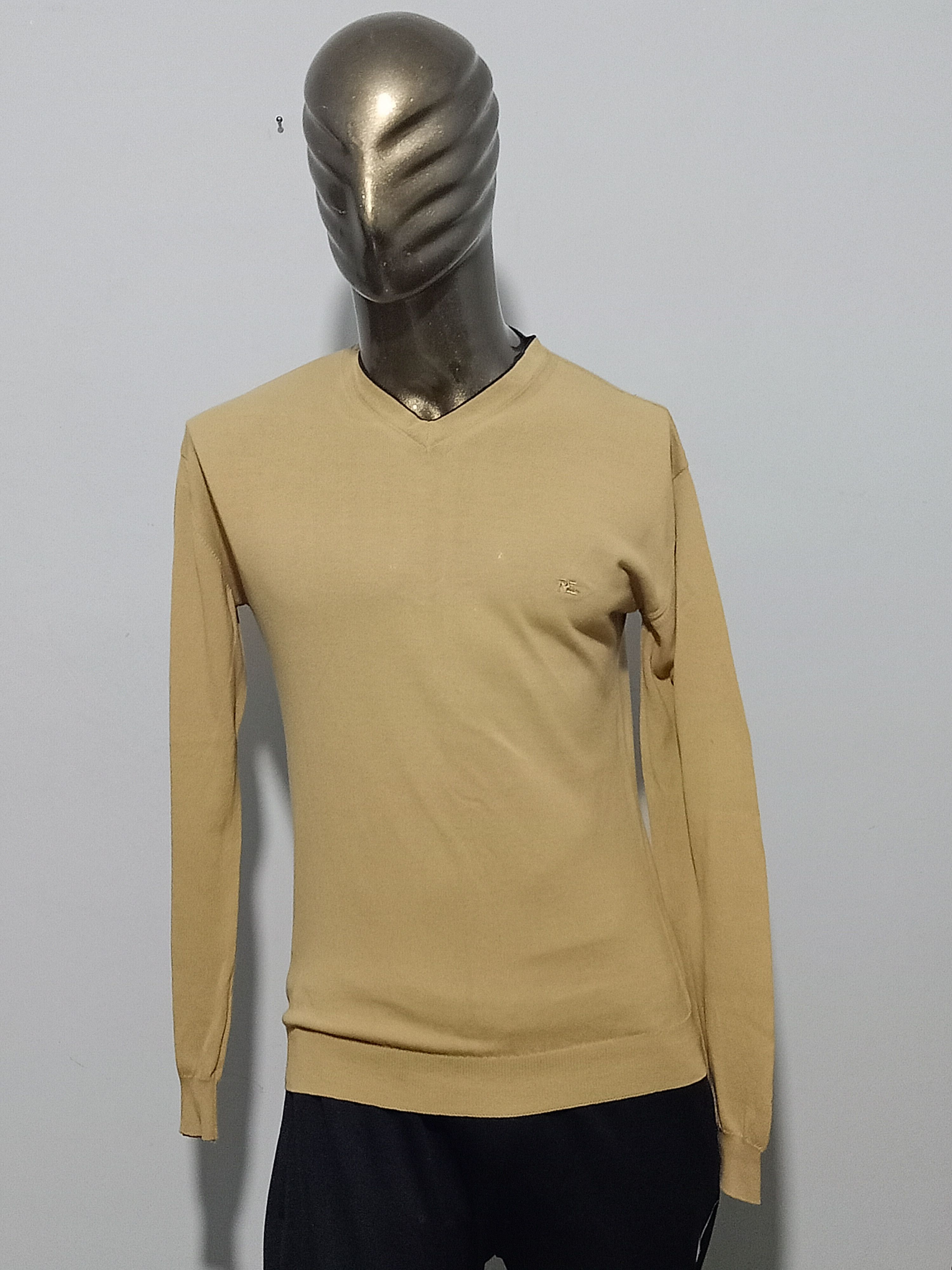 Burberry 🔥 Burberry V-neck Sweater light beige jumper size Small Size US S / EU 44-46 / 1 - 5 Thumbnail