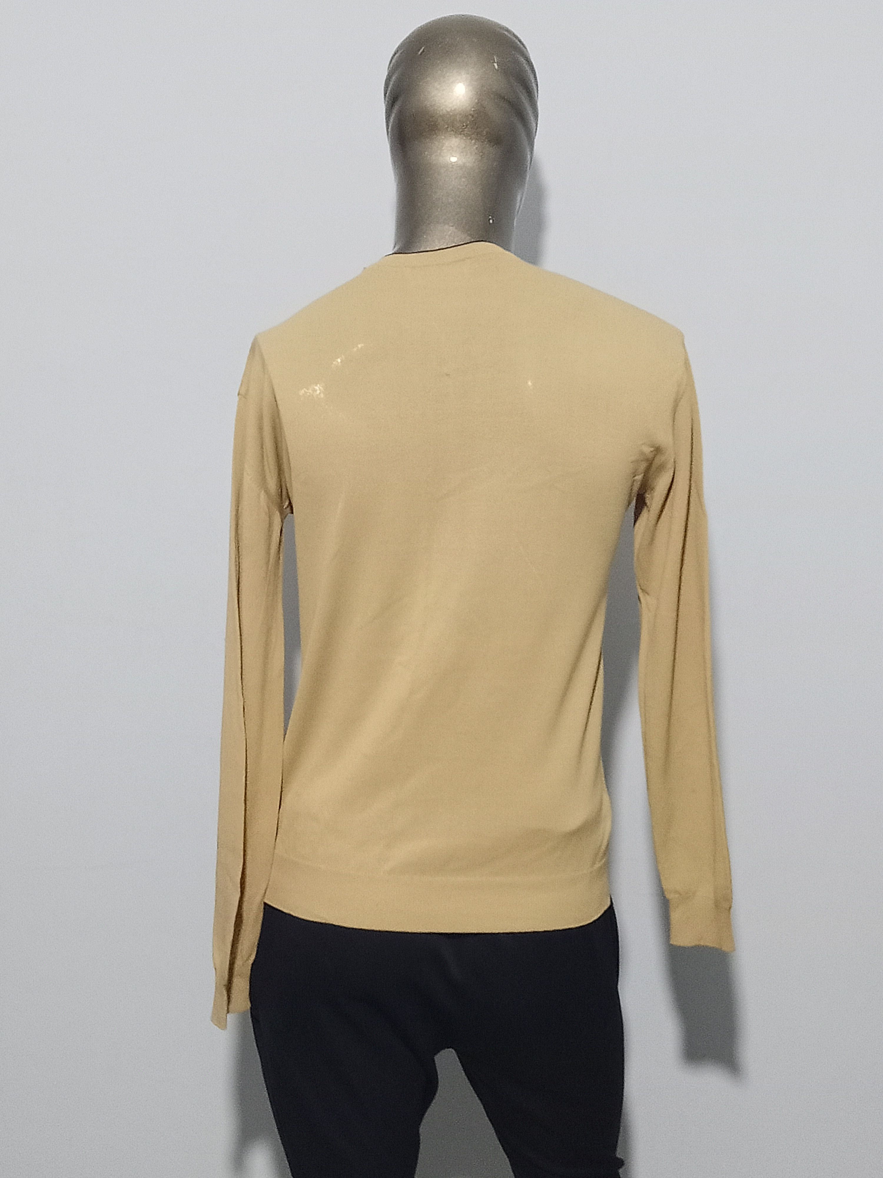 Burberry 🔥 Burberry V-neck Sweater light beige jumper size Small Size US S / EU 44-46 / 1 - 4 Thumbnail