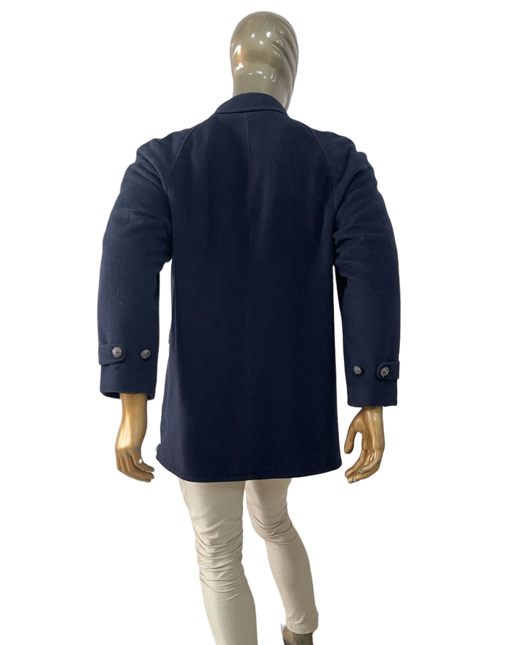Burberry 🔥 novacheck Vintage Burberry coat jacket wool size 52it L Size US L / EU 52-54 / 3 - 3 Thumbnail