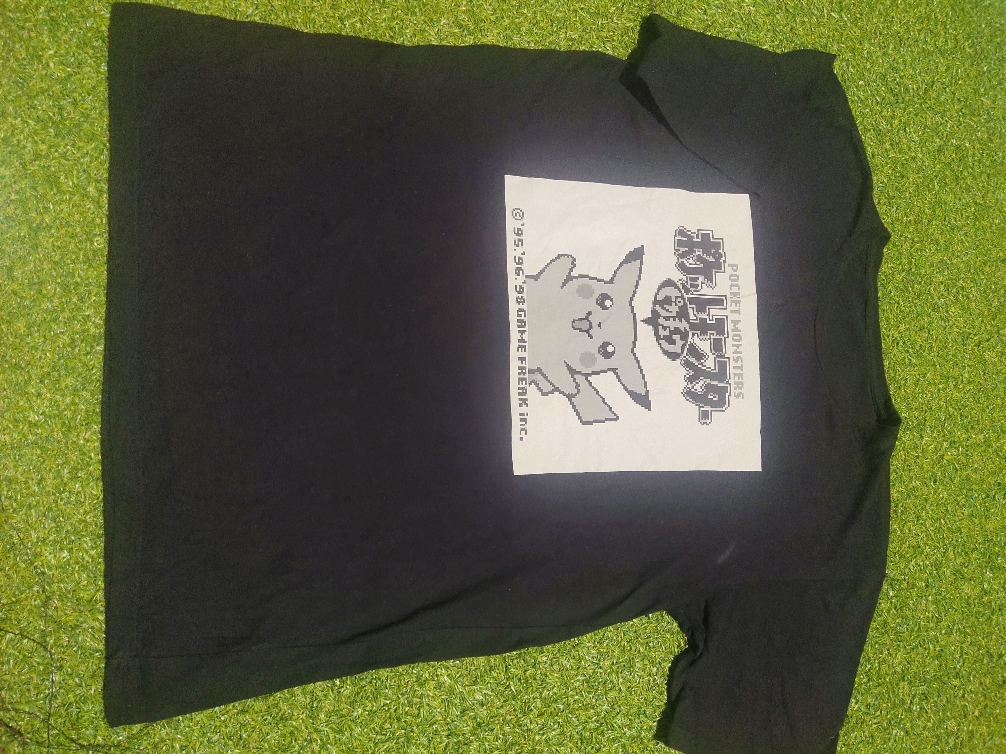 image of Vintage Pokemon Pikachu Anime Movie in Black, Men's (Size Large)