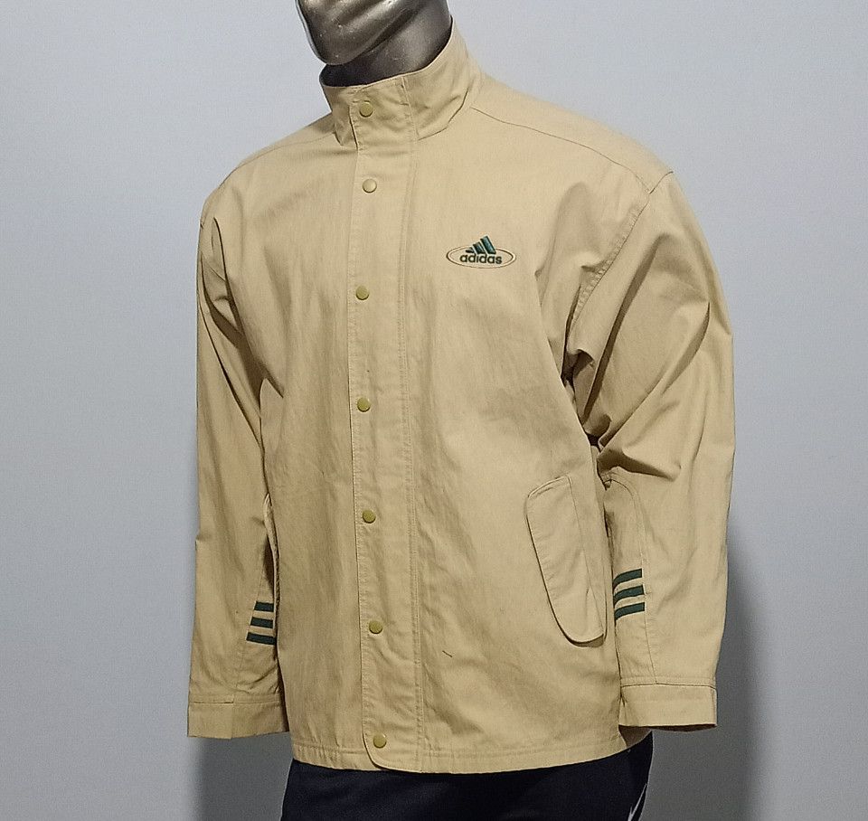 Adidas Vintage 🔥 Adidas windbreaker light jacket Size US L / EU 52-54 / 3 - 2 Thumbnail