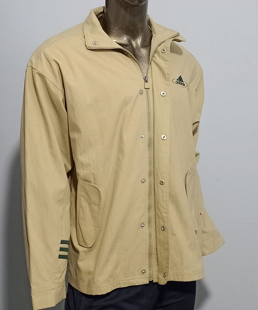 Adidas Vintage 🔥 Adidas windbreaker light jacket Size US L / EU 52-54 / 3 - 3 Thumbnail