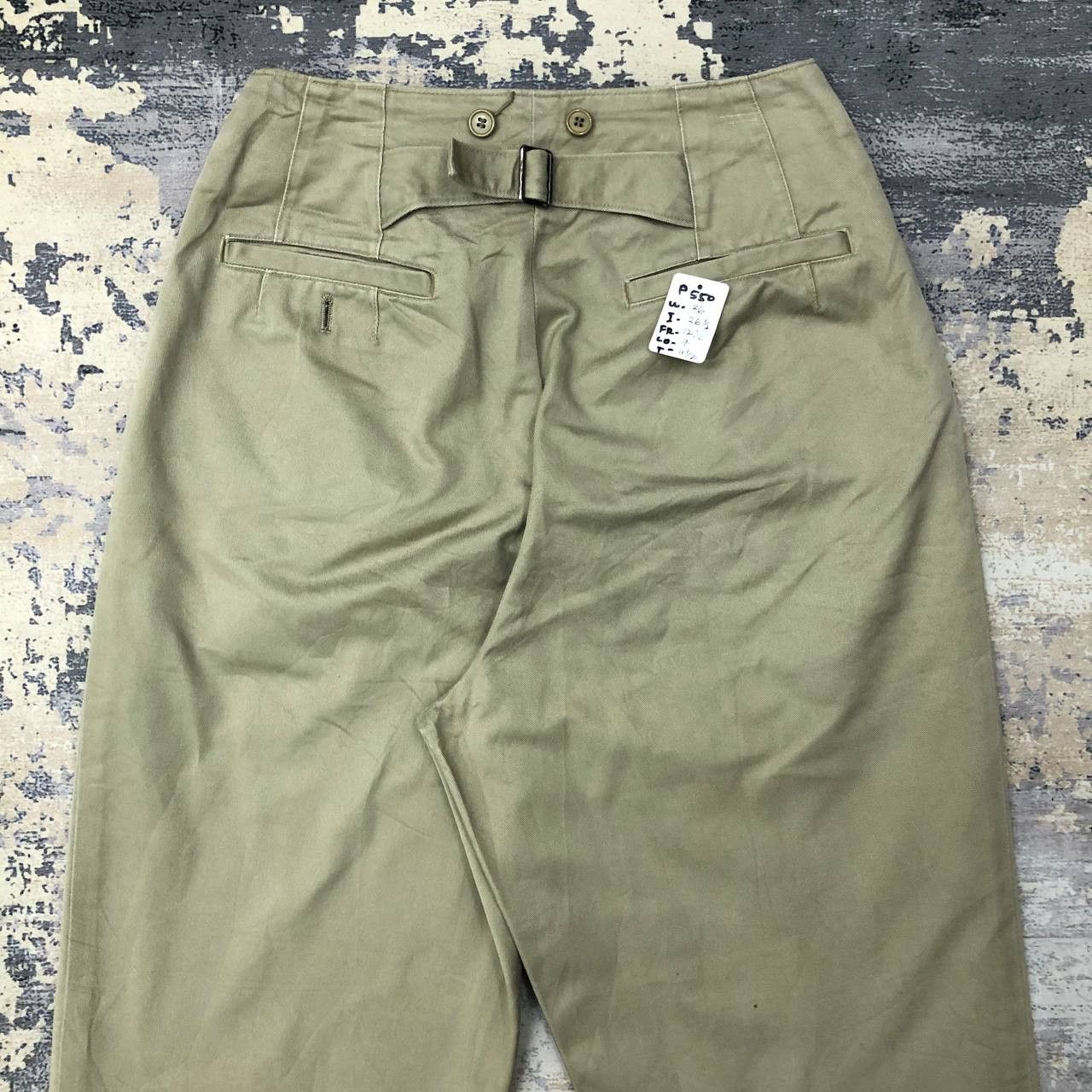 Issey Miyake P550 VTG ISSEY MIYAKE HIGH WAIST CARROT PANTS Size US 26 / EU 42 - 4 Thumbnail