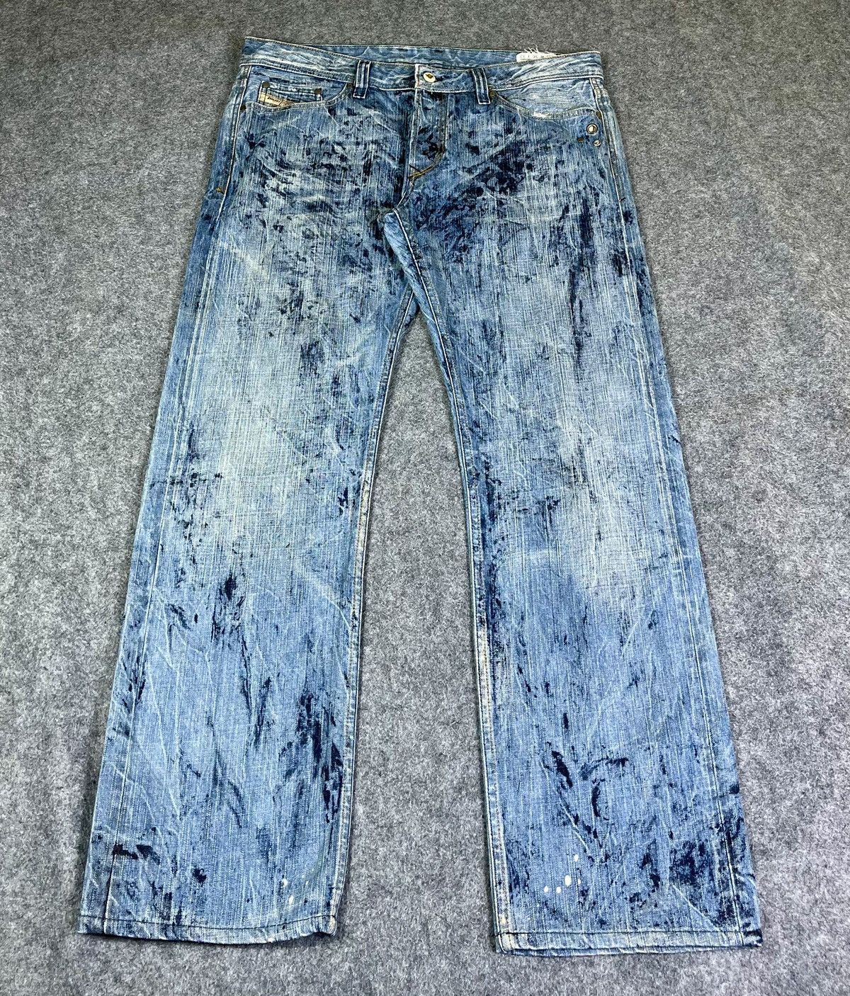 Vintage’Y2k🔥DIESEL VIKER🔥Painter Light Wash Baggy jeans