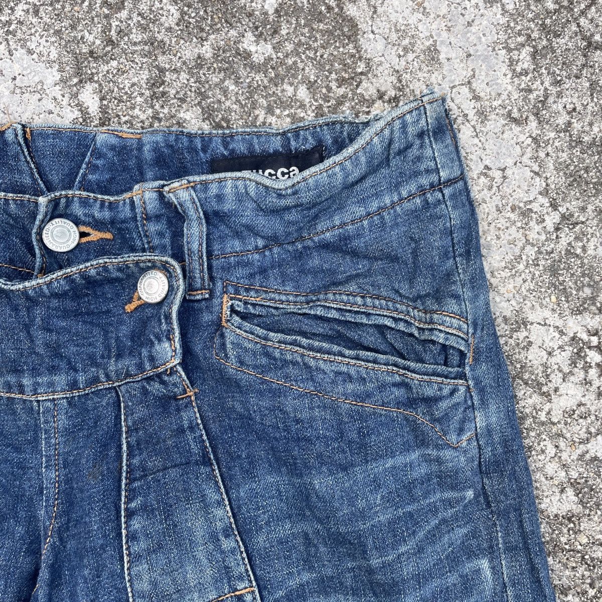 Issey Miyake Vintage Zucca By Issey Miyake Short Denim Size 31" - 2 Thumbnail