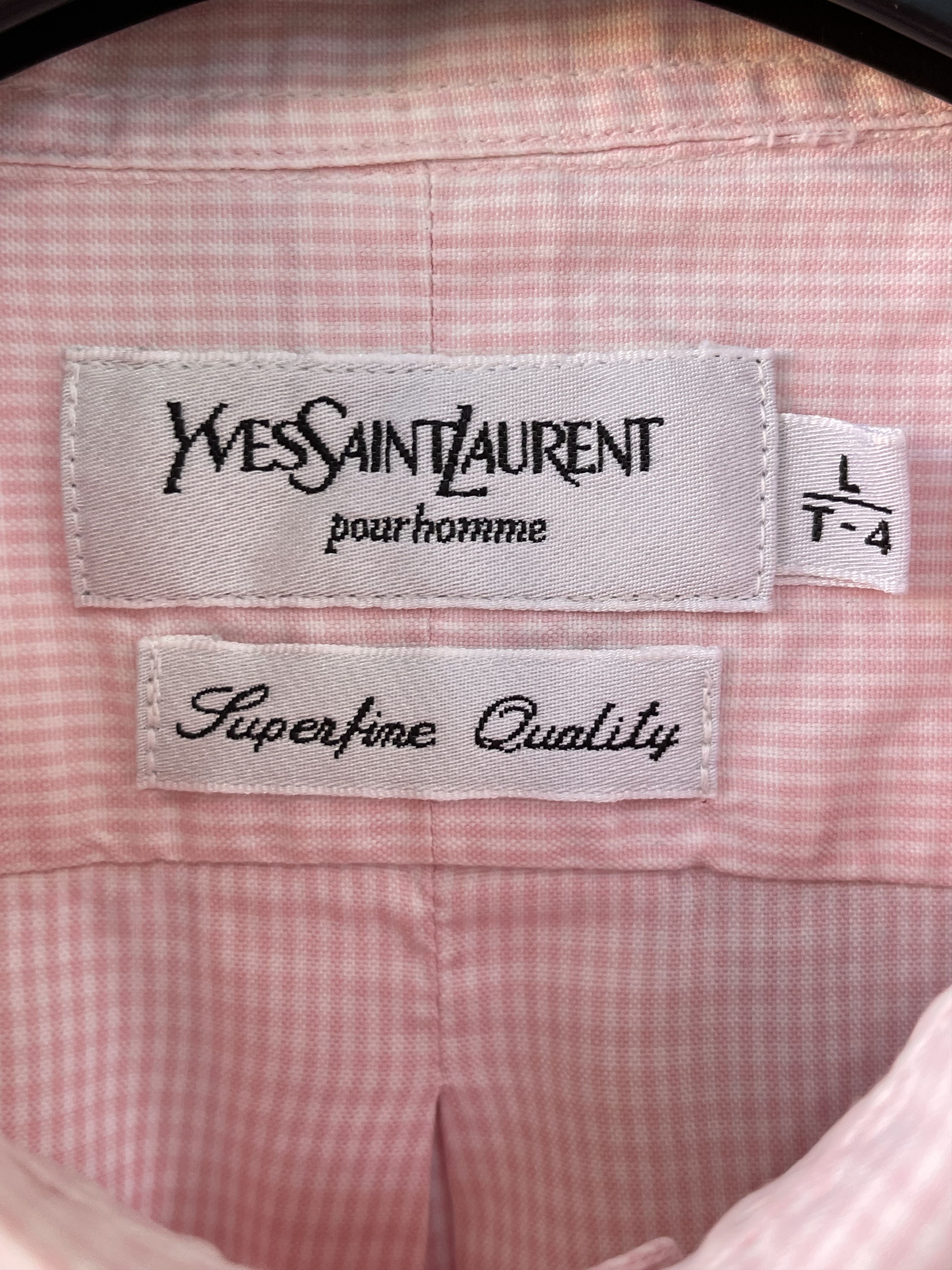 Yves Saint Laurent 🔥 vintage Yves Saint Laurent shirt short sleeve size L Size US L / EU 52-54 / 3 - 5 Thumbnail