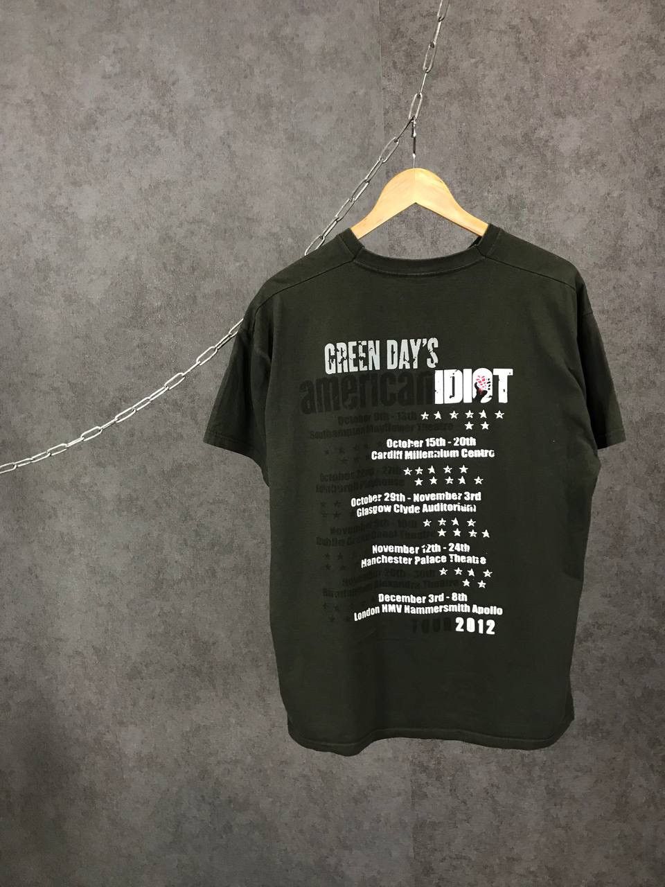 Band Tees Green Day 2012 vintage rock band tour tee Size US L / EU 52-54 / 3 - 2 Thumbnail