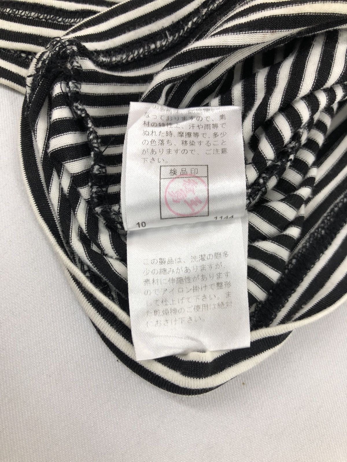 Japanese Brand PPFM Long Sleeve Tee Striped Design Streetwear Unisex Wear Size M / US 6-8 / IT 42-44 - 6 Thumbnail
