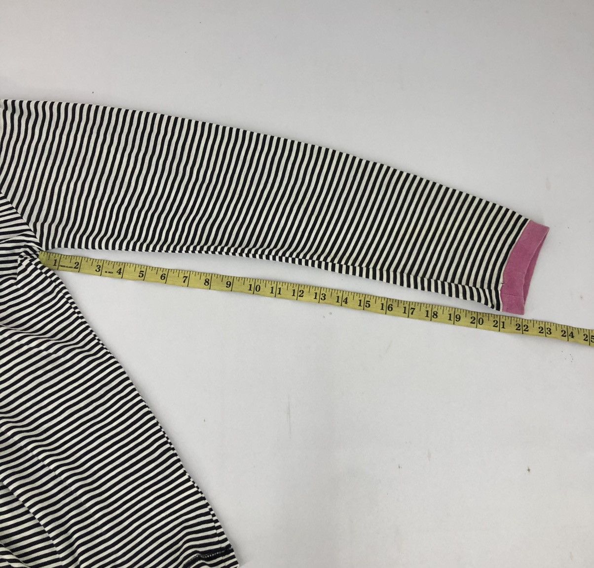 Japanese Brand PPFM Long Sleeve Tee Striped Design Streetwear Unisex Wear Size M / US 6-8 / IT 42-44 - 9 Thumbnail