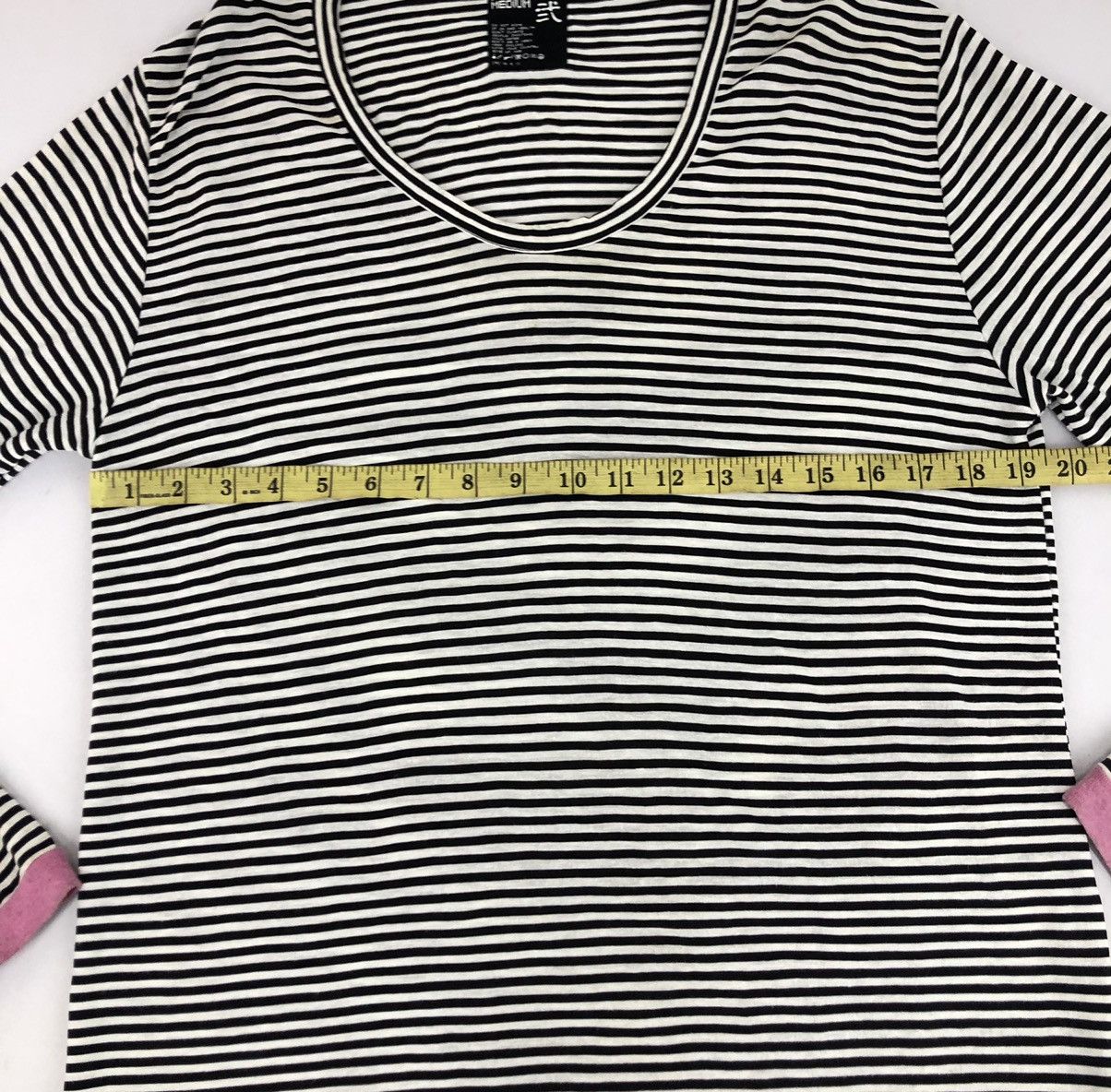Japanese Brand PPFM Long Sleeve Tee Striped Design Streetwear Unisex Wear Size M / US 6-8 / IT 42-44 - 7 Thumbnail