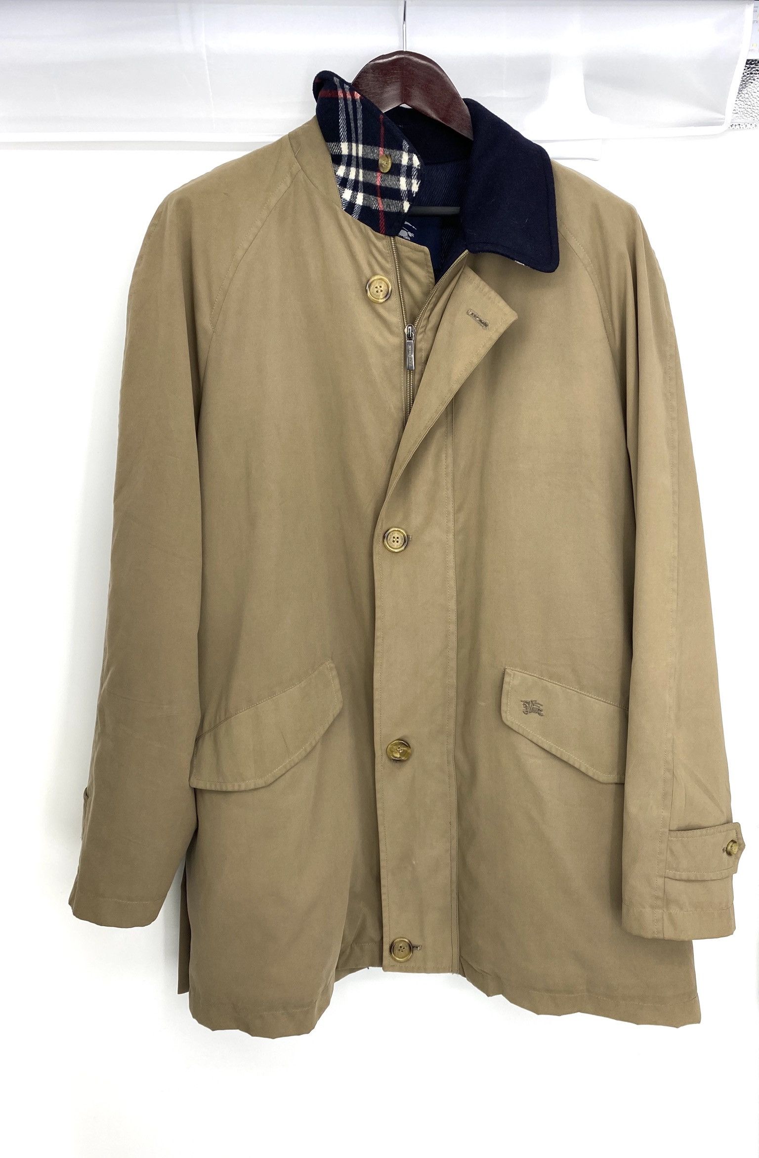 Burberry 🔥 vintage Parka Burberry london beige novacheck L Size US L / EU 52-54 / 3 - 5 Thumbnail