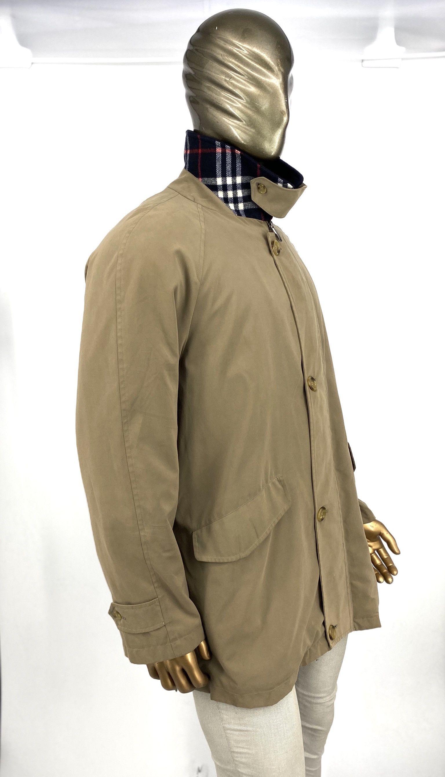 Burberry 🔥 vintage Parka Burberry london beige novacheck L Size US L / EU 52-54 / 3 - 2 Thumbnail