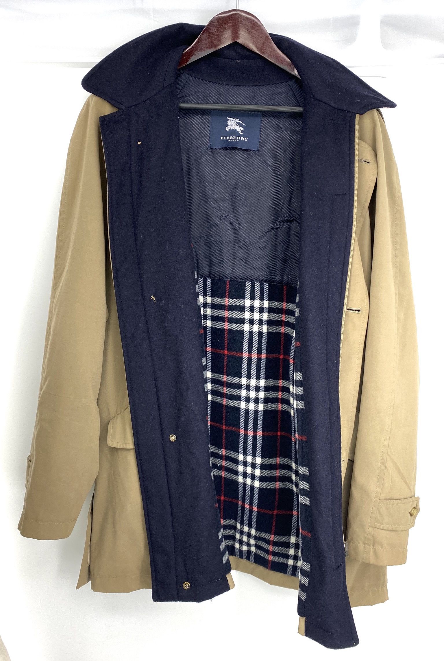 Burberry 🔥 vintage Parka Burberry london beige novacheck L Size US L / EU 52-54 / 3 - 10 Thumbnail
