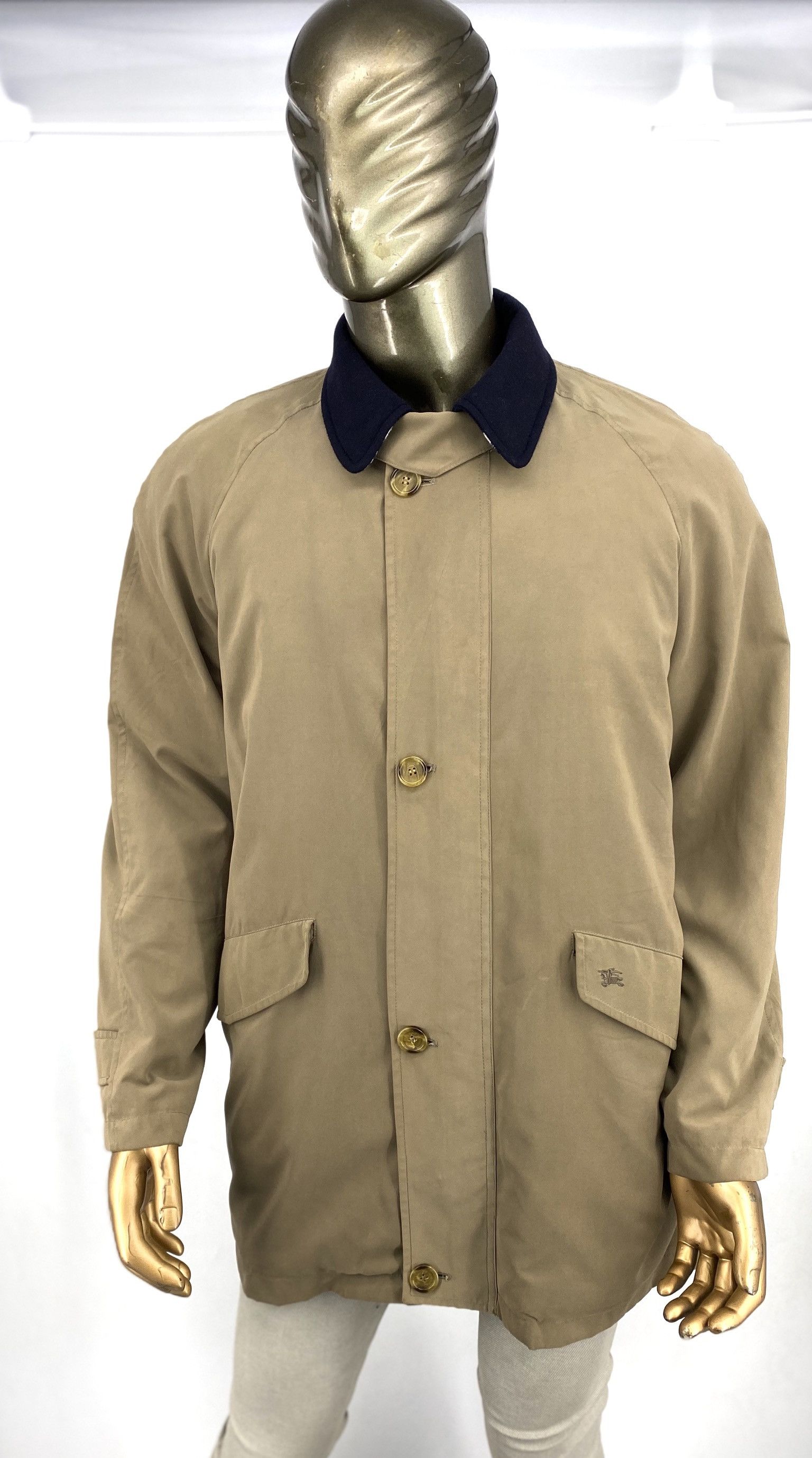 Burberry 🔥 vintage Parka Burberry london beige novacheck L Size US L / EU 52-54 / 3 - 3 Thumbnail
