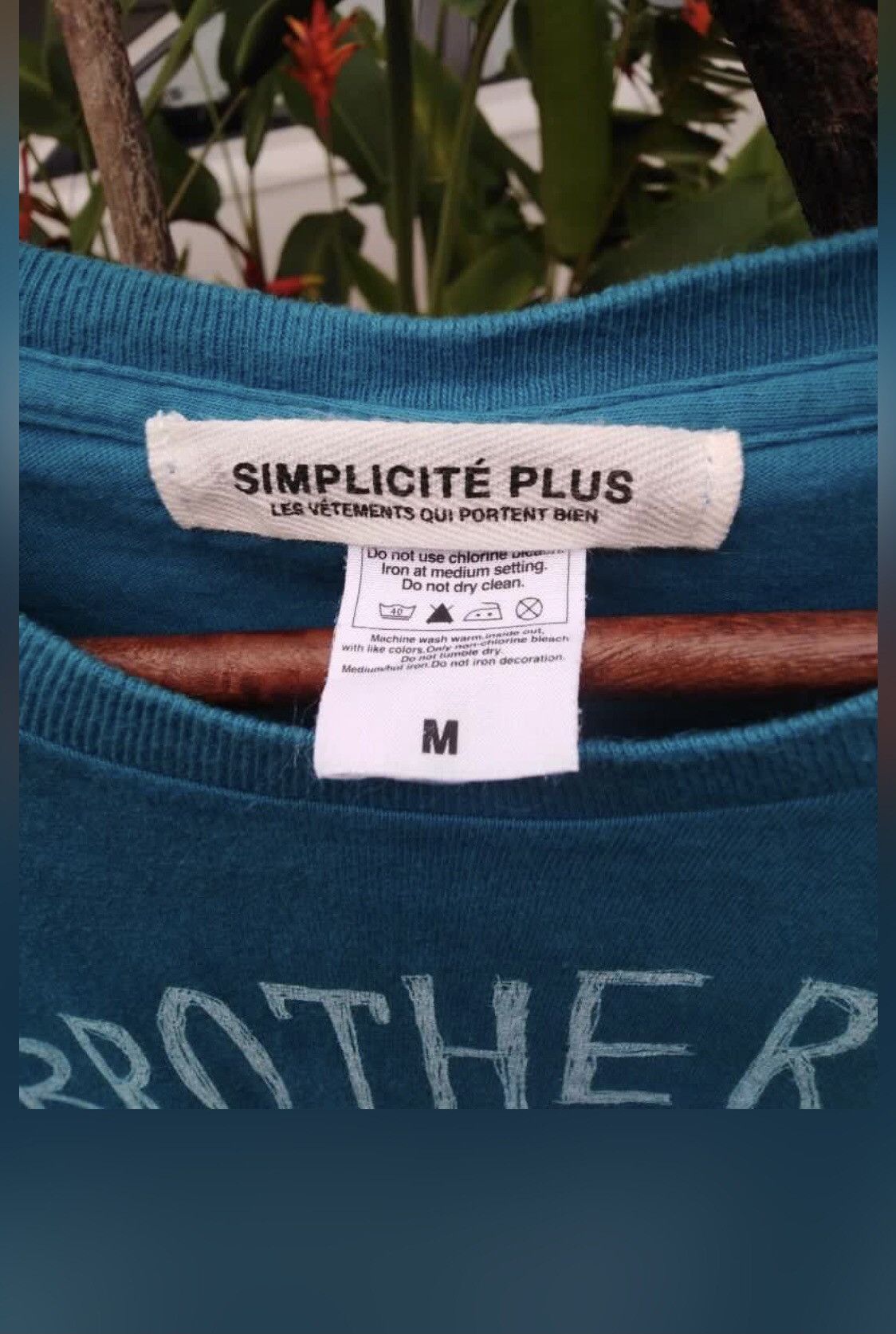 Grailed × Vintage Simplicate Plus Japanese Brand Brotherhood Tee Size US M / EU 48-50 / 2 - 3 Thumbnail