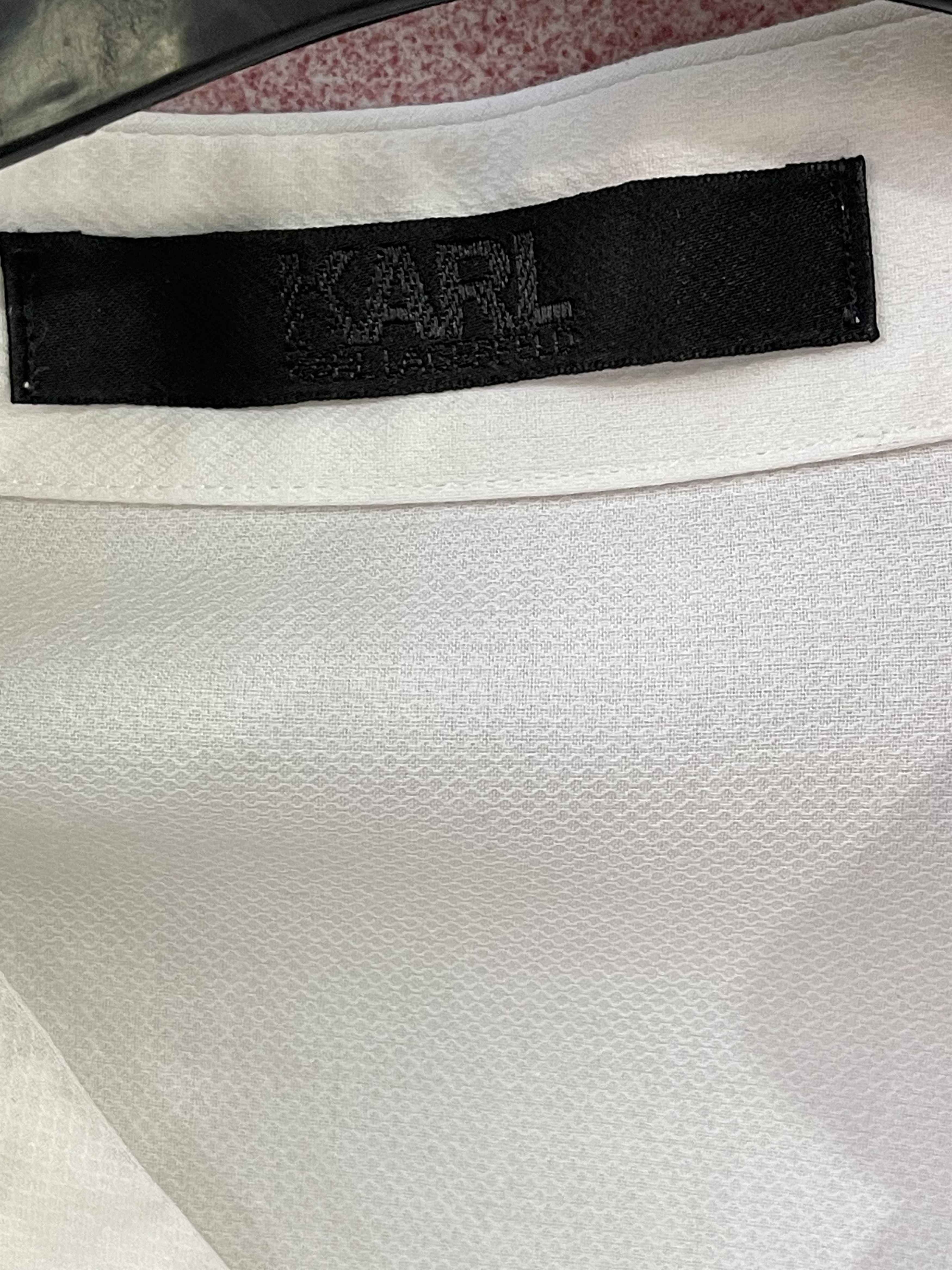 Karl Lagerfeld 🔥 Karl Lagerfeld shirt long sleeve white Small Size US S / EU 44-46 / 1 - 5 Thumbnail