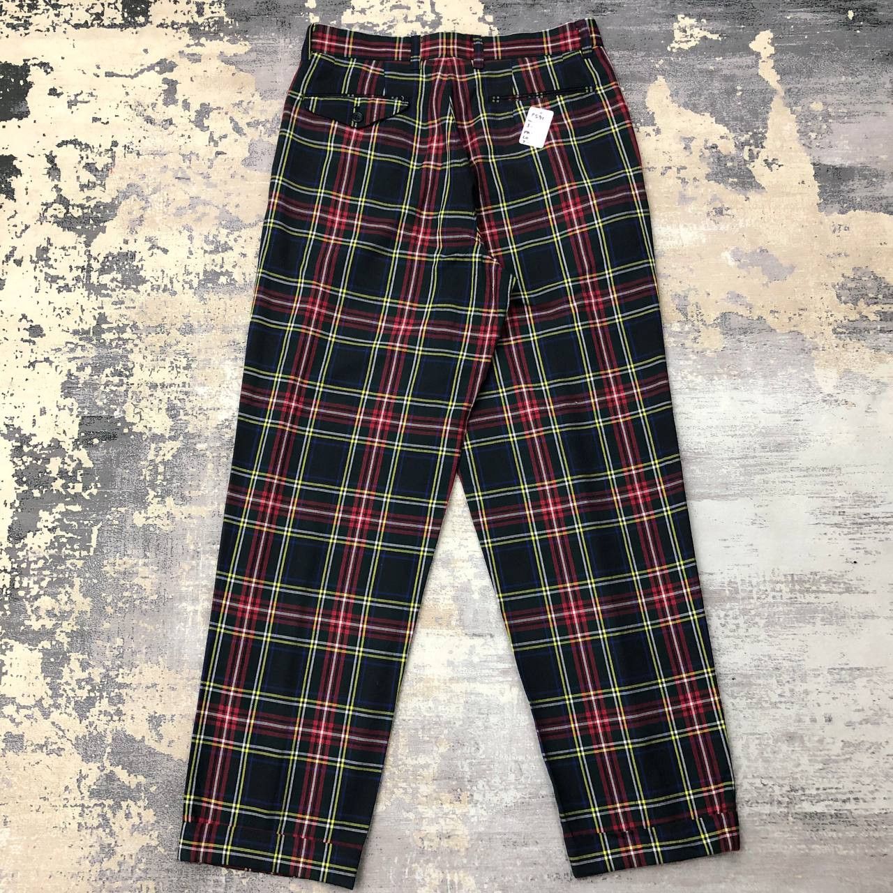 Japanese Brand P541 VTG JAPAN TARTAN PANTS Size US 31 - 2 Thumbnail