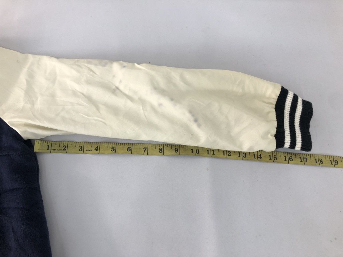 Japanese Brand Magender Varsity Jacket Pvc Sleeve Wool Streetwear Size US S / EU 44-46 / 1 - 8 Thumbnail