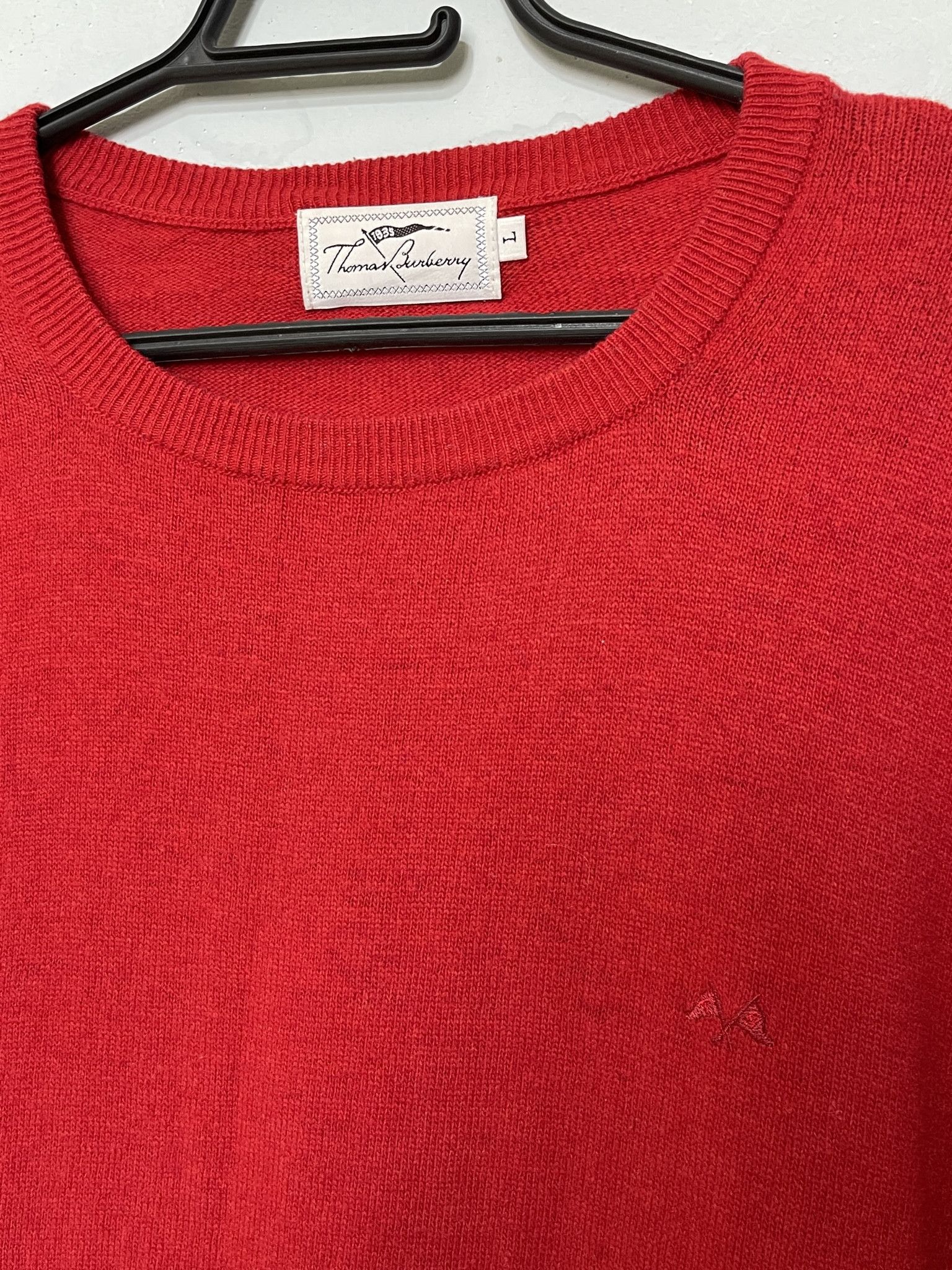 Burberry 🔥wool jumper sweater TB Burberry size L Size US L / EU 52-54 / 3 - 5 Thumbnail