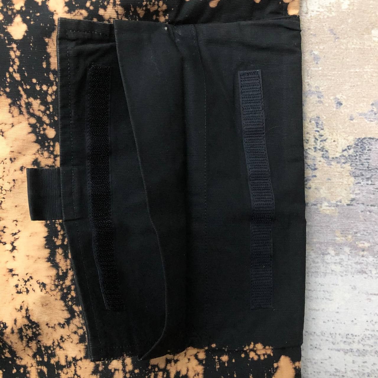 Tete Homme P534 TETE HOMME ACID WASH FLARED CARGO PANTS Size US 31 - 7 Thumbnail