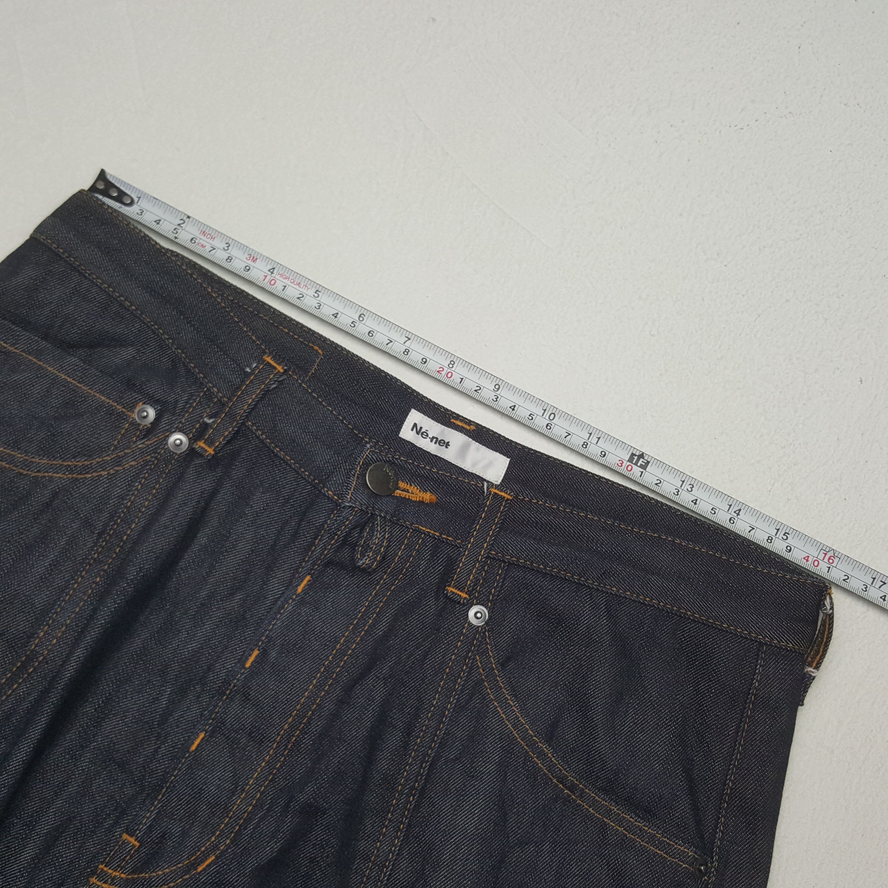 Issey Miyake Vintage Ne-net by Issey Miyake Baggy Style Denim Jeans Size US 32 / EU 48 - 7 Thumbnail