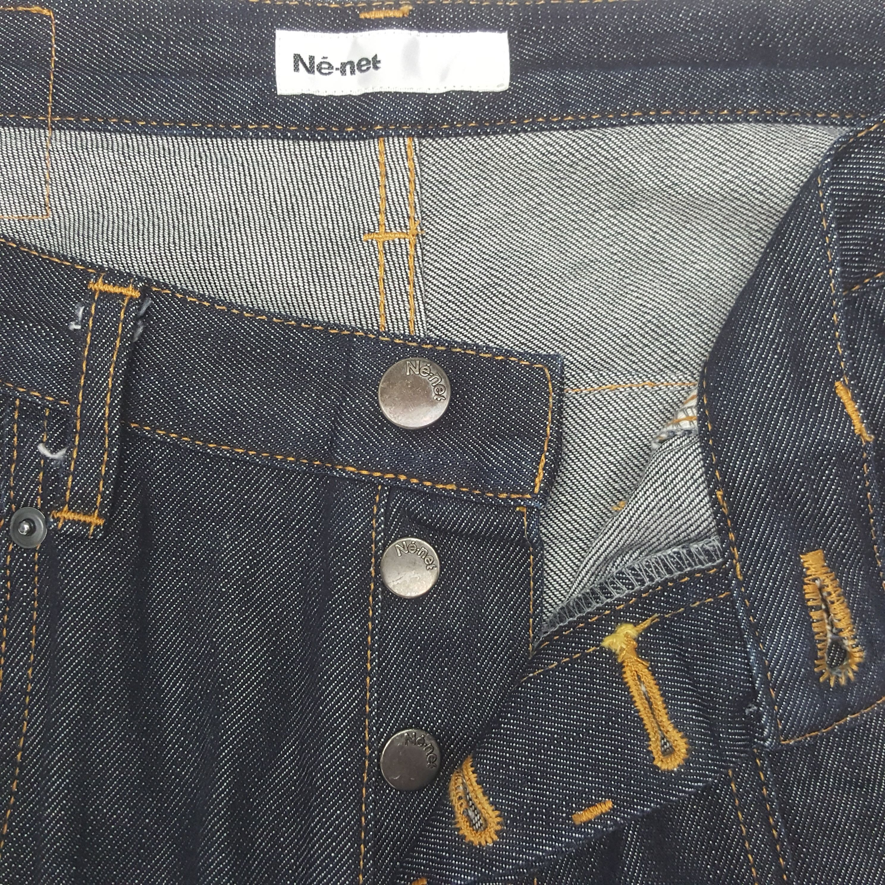 Issey Miyake Vintage Ne-net by Issey Miyake Baggy Style Denim Jeans Size US 32 / EU 48 - 11 Thumbnail