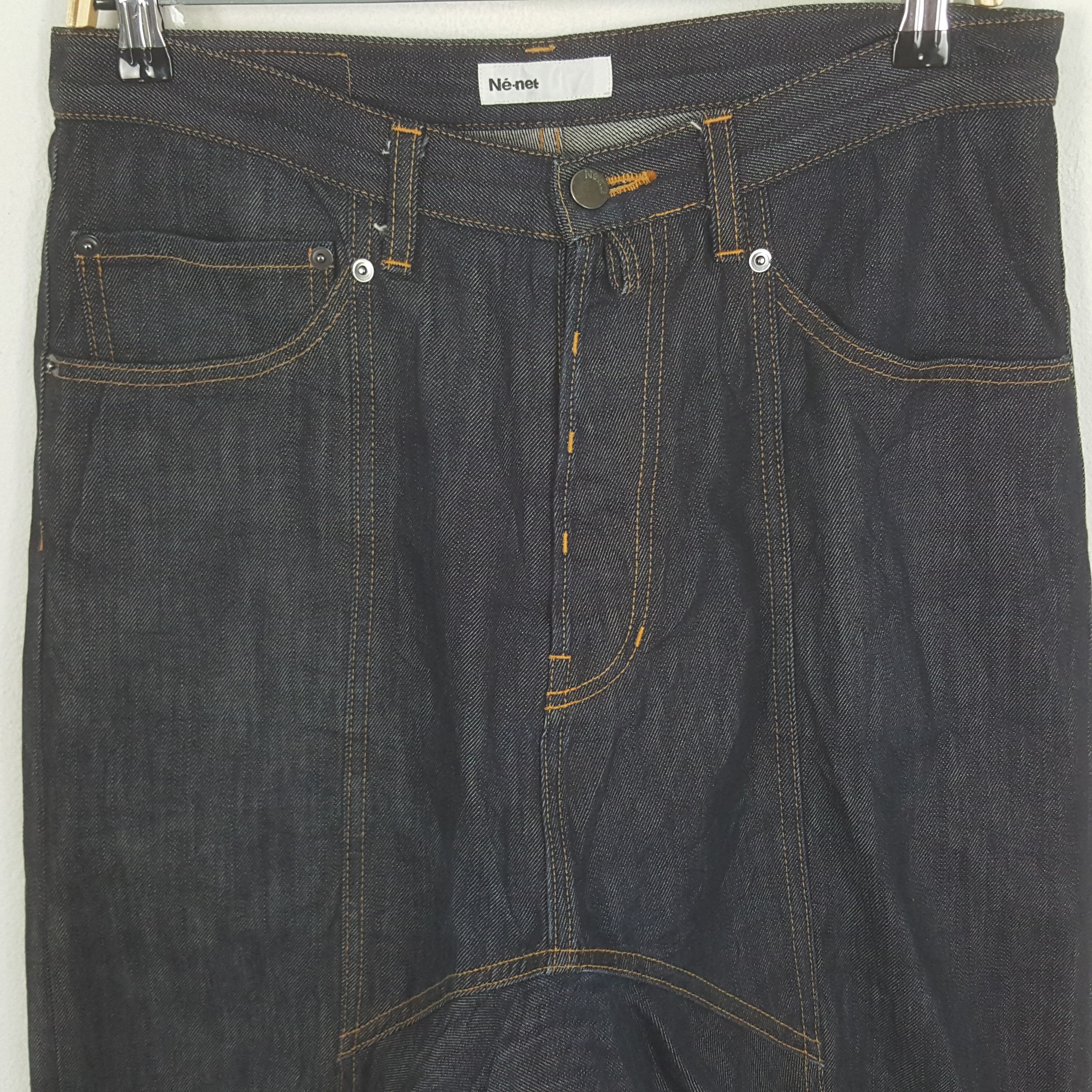 Issey Miyake Vintage Ne-net by Issey Miyake Baggy Style Denim Jeans Size US 32 / EU 48 - 2 Thumbnail