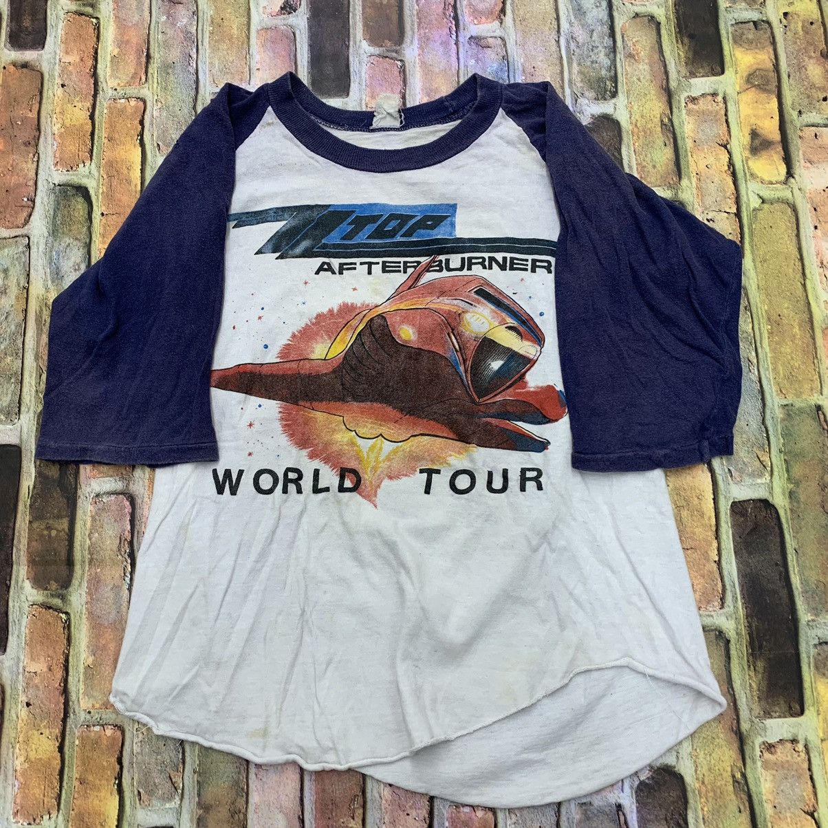Band Tees × Vintage Vintage ZZ Top long raglan tee Size US M / EU 48-50 / 2 - 2 Thumbnail