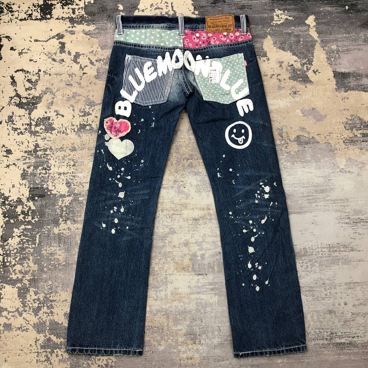 Japanese Brand P509 JAPAN BLUE MOON BLUE DENIM Size 32" / US 10 / IT 46 - 1 Thumbnail