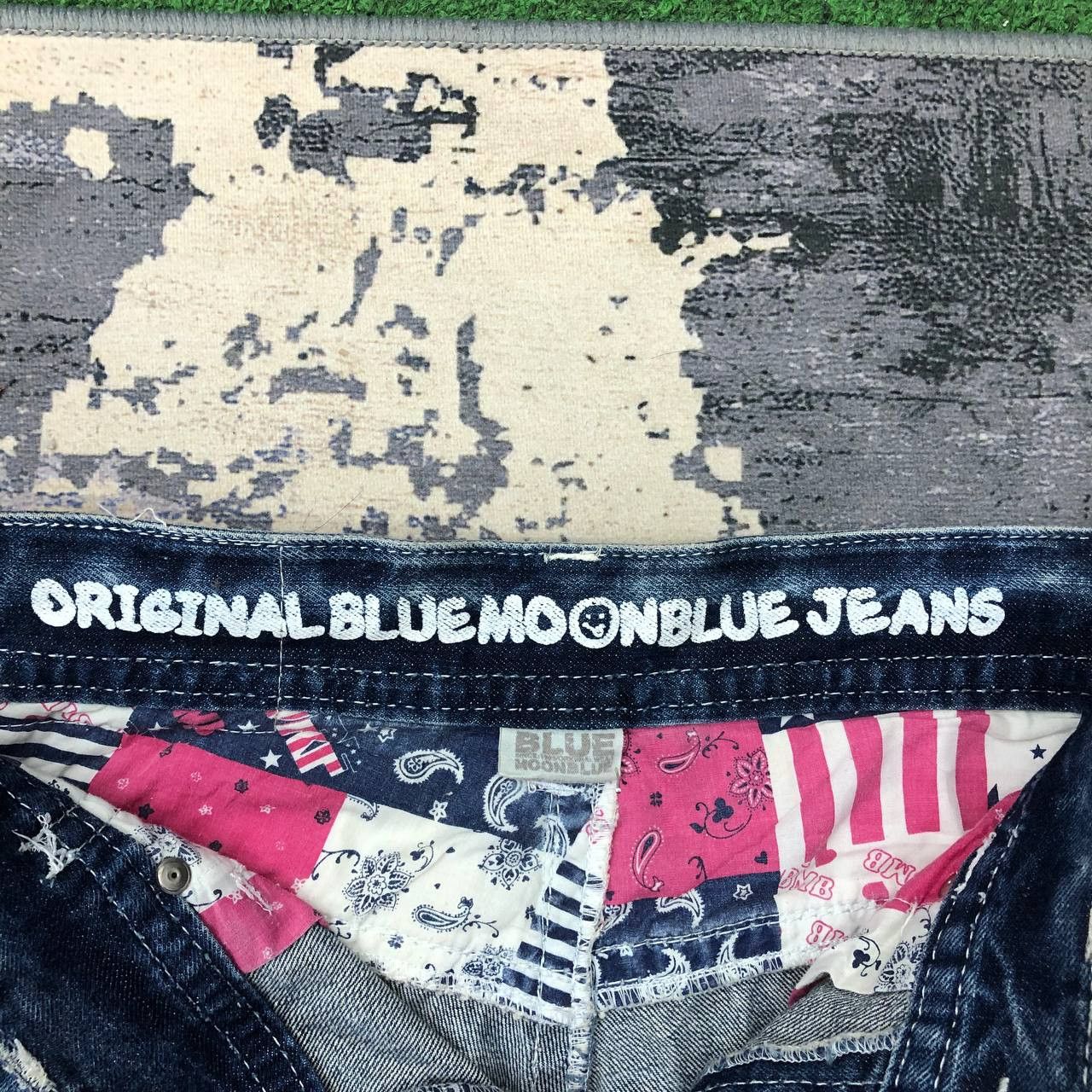 Japanese Brand P509 JAPAN BLUE MOON BLUE DENIM Size 32" / US 10 / IT 46 - 7 Thumbnail