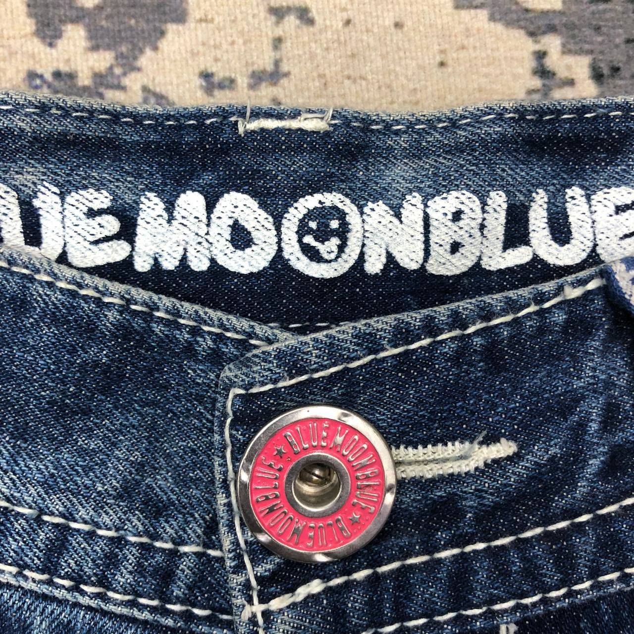 Japanese Brand P509 JAPAN BLUE MOON BLUE DENIM Size 32" / US 10 / IT 46 - 6 Thumbnail
