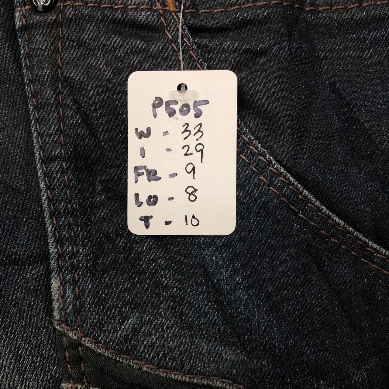 Japanese Brand P505 NICOLE CLUB FOR MEN DENIM Size US 33 - 9 Thumbnail