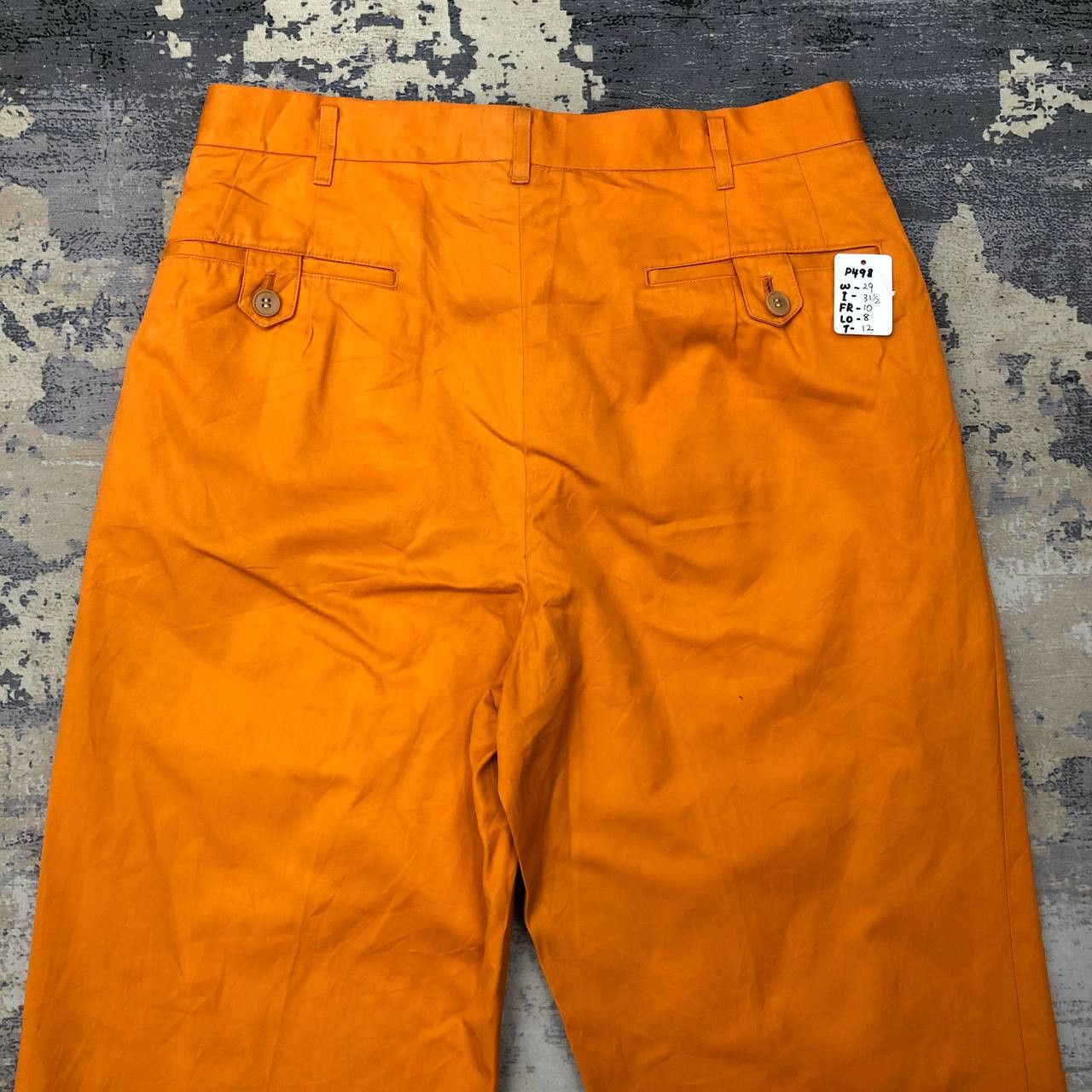 Christian Dior Monsieur P498 VTG CHRISTIAN DIOR MONSIEUR HIGH WAIST PANTS Size US 29 - 4 Thumbnail