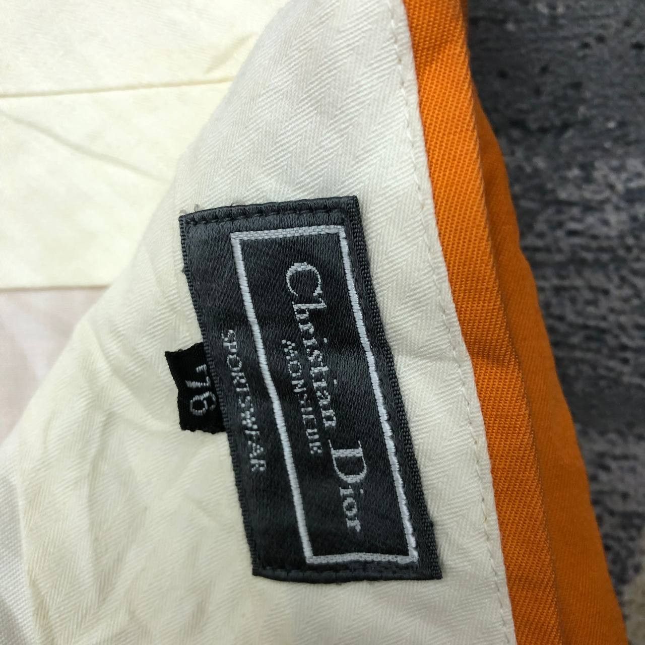 Christian Dior Monsieur P498 VTG CHRISTIAN DIOR MONSIEUR HIGH WAIST PANTS Size US 29 - 5 Thumbnail