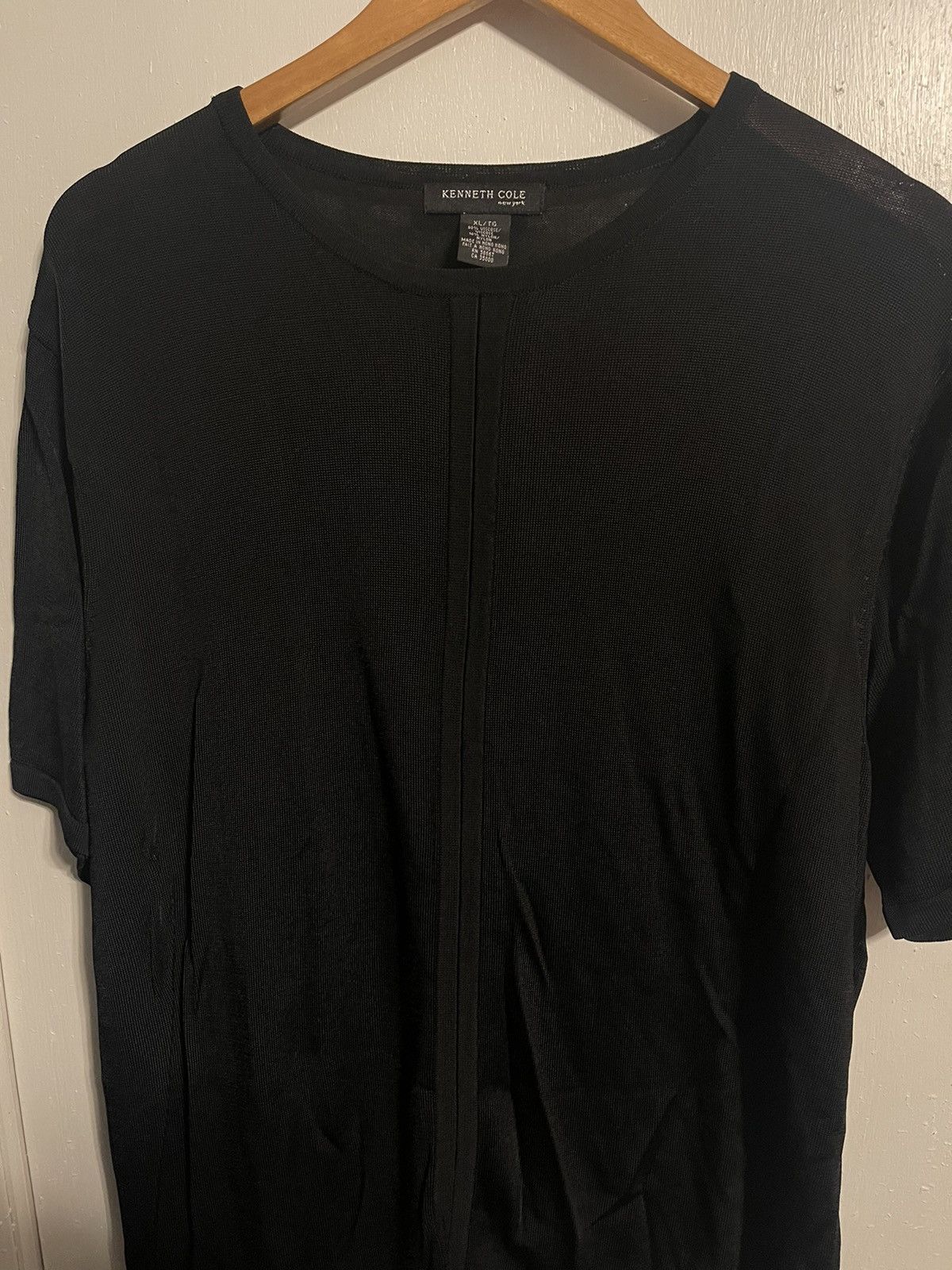 Kenneth Cole Vintage Kenneth Cole Tee Size US XL / EU 56 / 4 - 2 Thumbnail