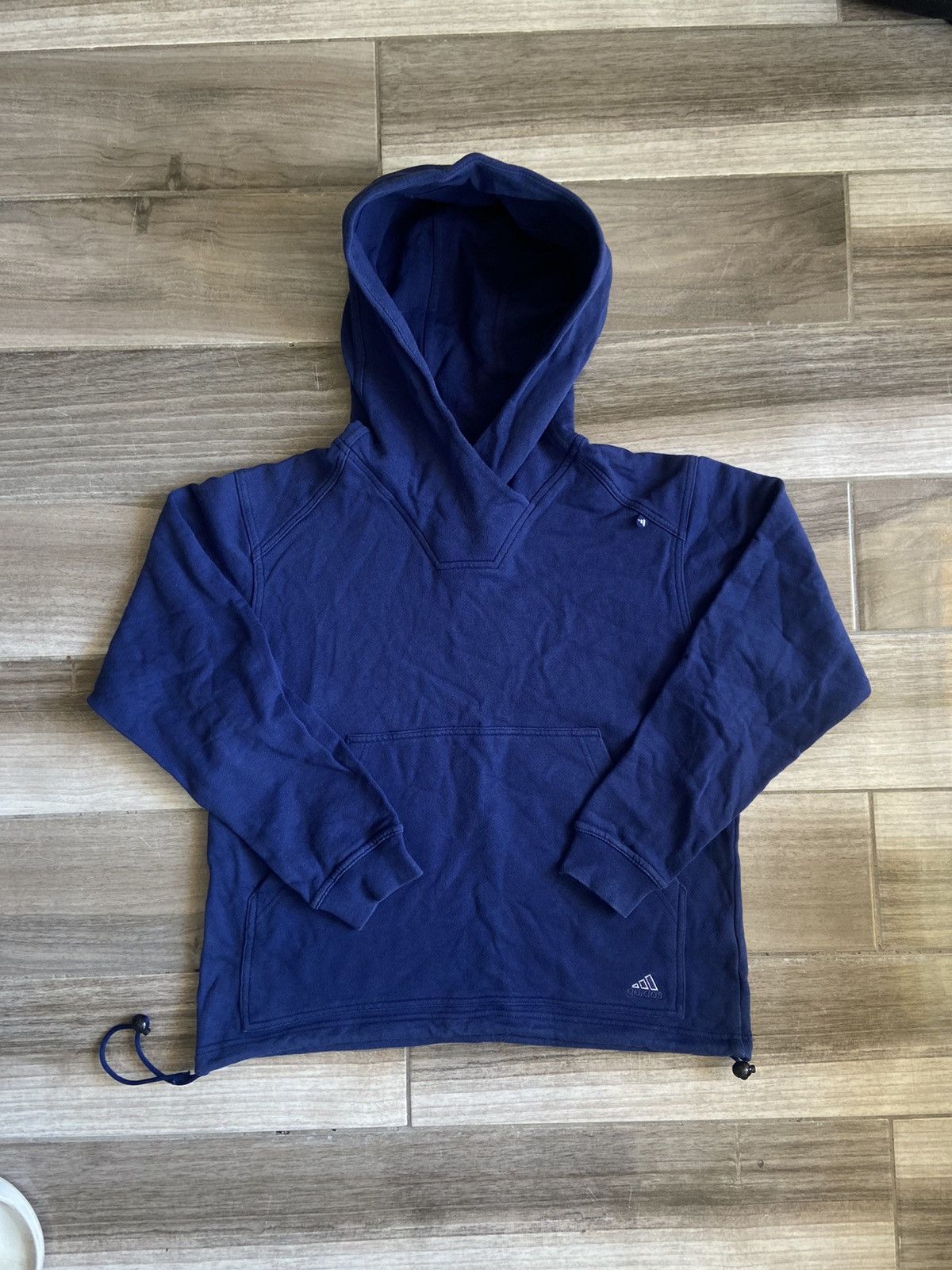 Adidas hoodie vintage tech wear boxy hoodie