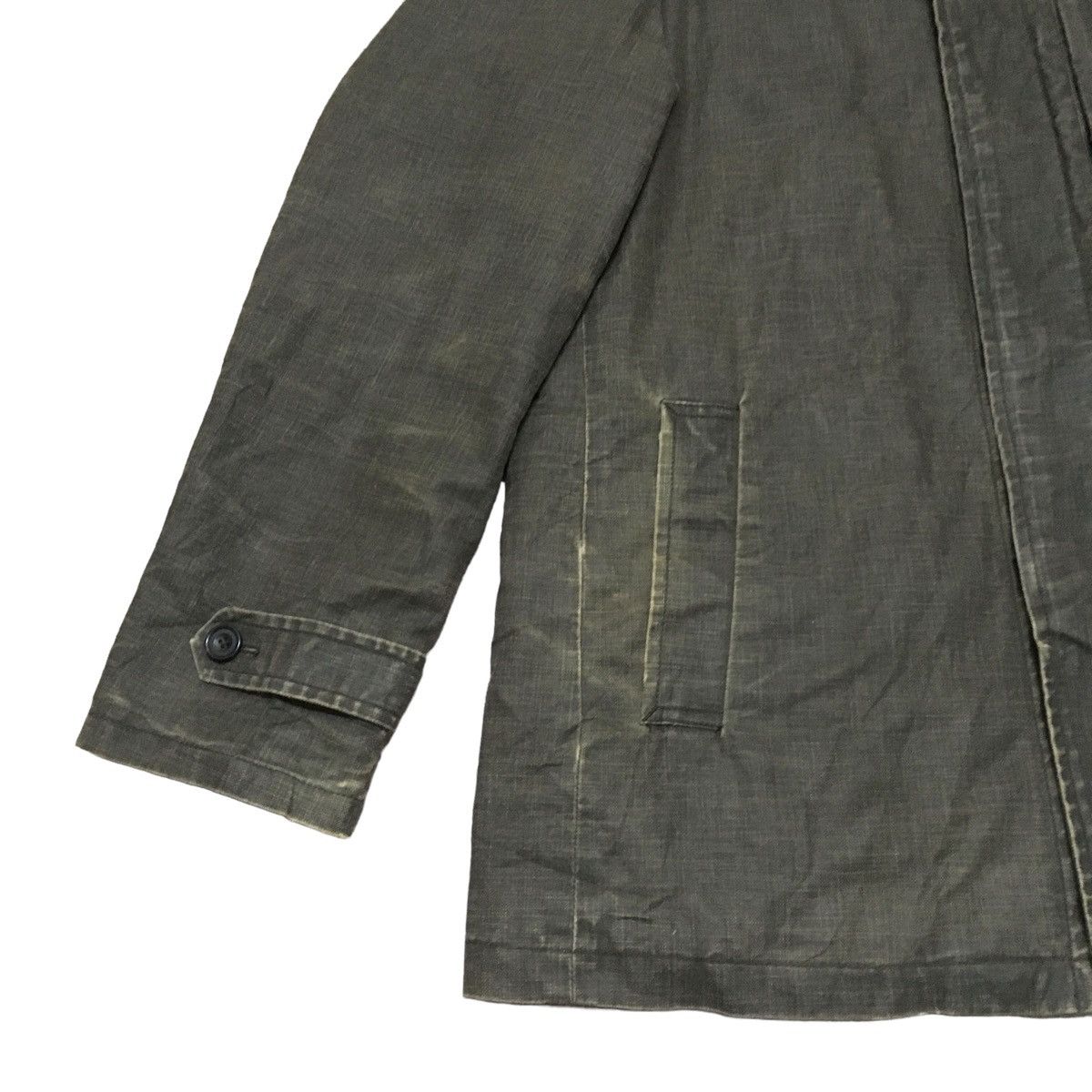 14th Addiction × Japanese Brand × Le Grande Bleu (L.G.B.) Rare Design Vintage The Difference Rupert Waxed Jacket 1990s Size US XL / EU 56 / 4 - 4 Thumbnail