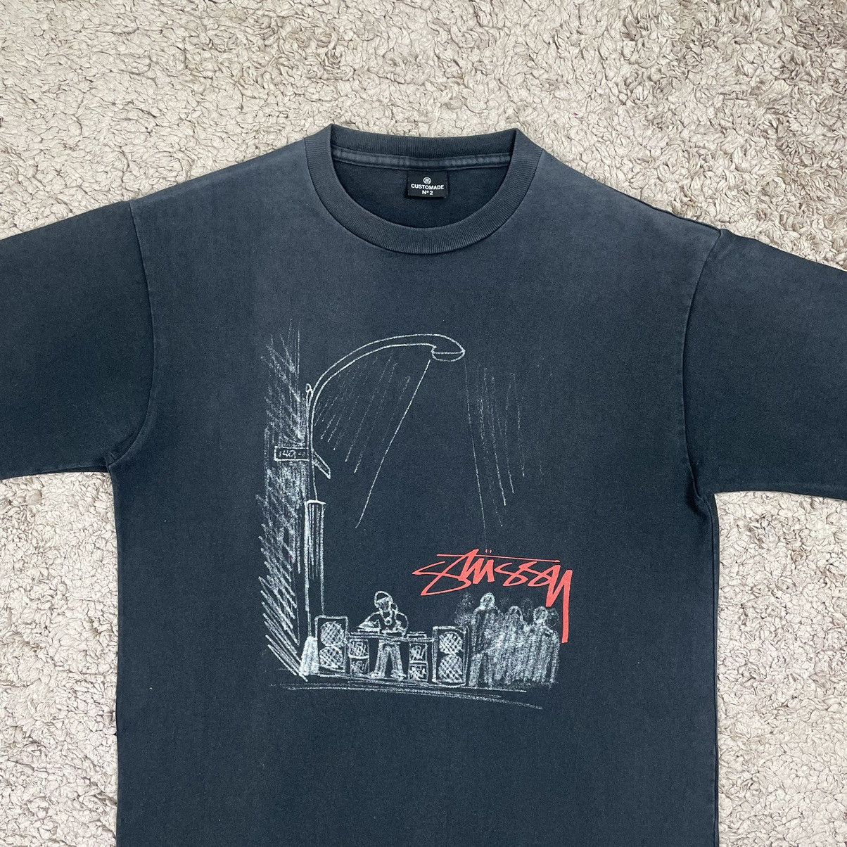 Stussy Vintage Faded Stussy Customate T-shirt Size US M / EU 48-50 / 2 - 5 Thumbnail