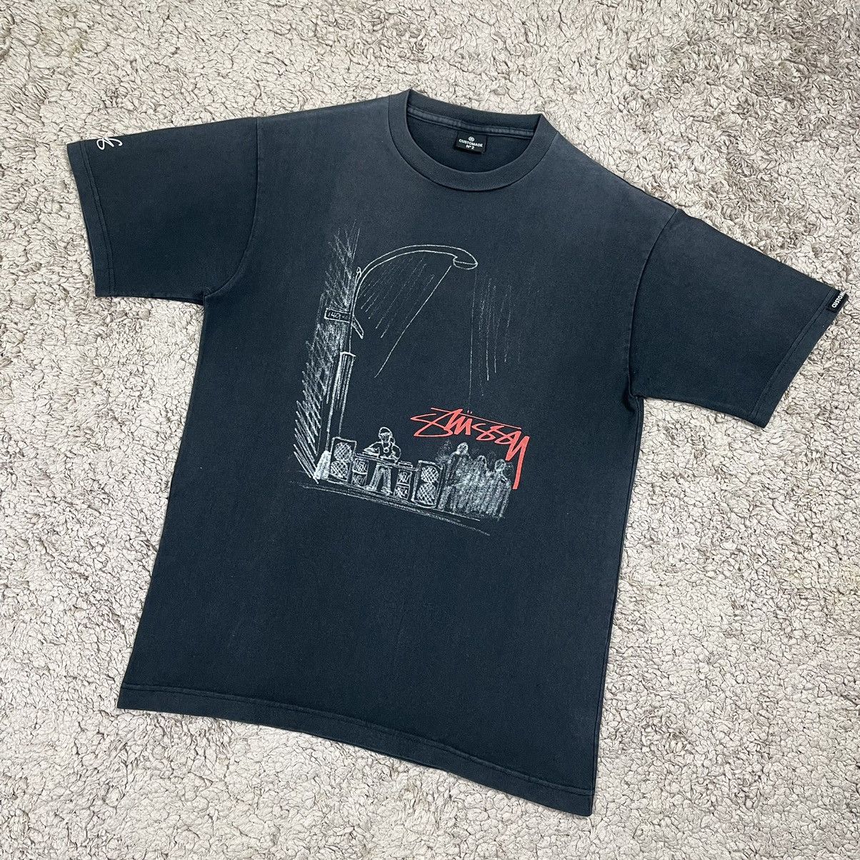 Stussy Vintage Faded Stussy Customate T-shirt Size US M / EU 48-50 / 2 - 4 Thumbnail