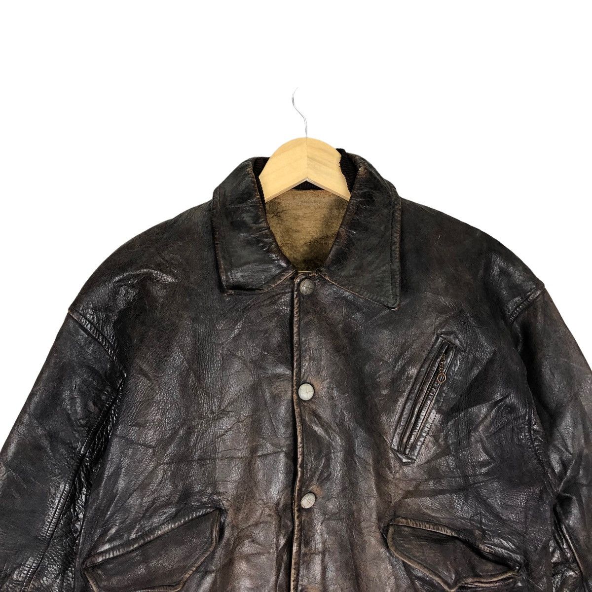 Ekam Cow Hide Leather Jacket Size US S / EU 44-46 / 1 - 5 Thumbnail