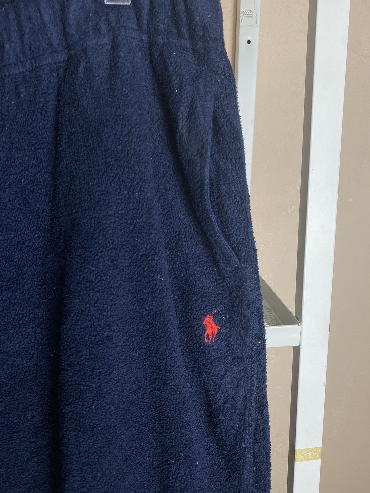 Vintage Polo Ralph Lauren Baggy Fleece Jogger Pants ❗️ Size US 36 / EU 52 - 3 Thumbnail