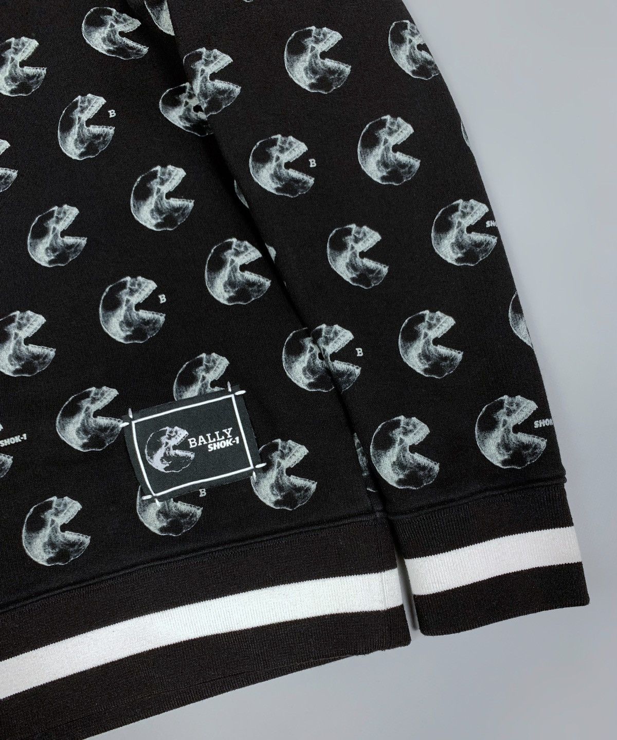 Bally BALLY SHOK-1 Skull X-Ray Swizz Beatz Black Sweatshirt Size S Size US S / EU 44-46 / 1 - 6 Thumbnail