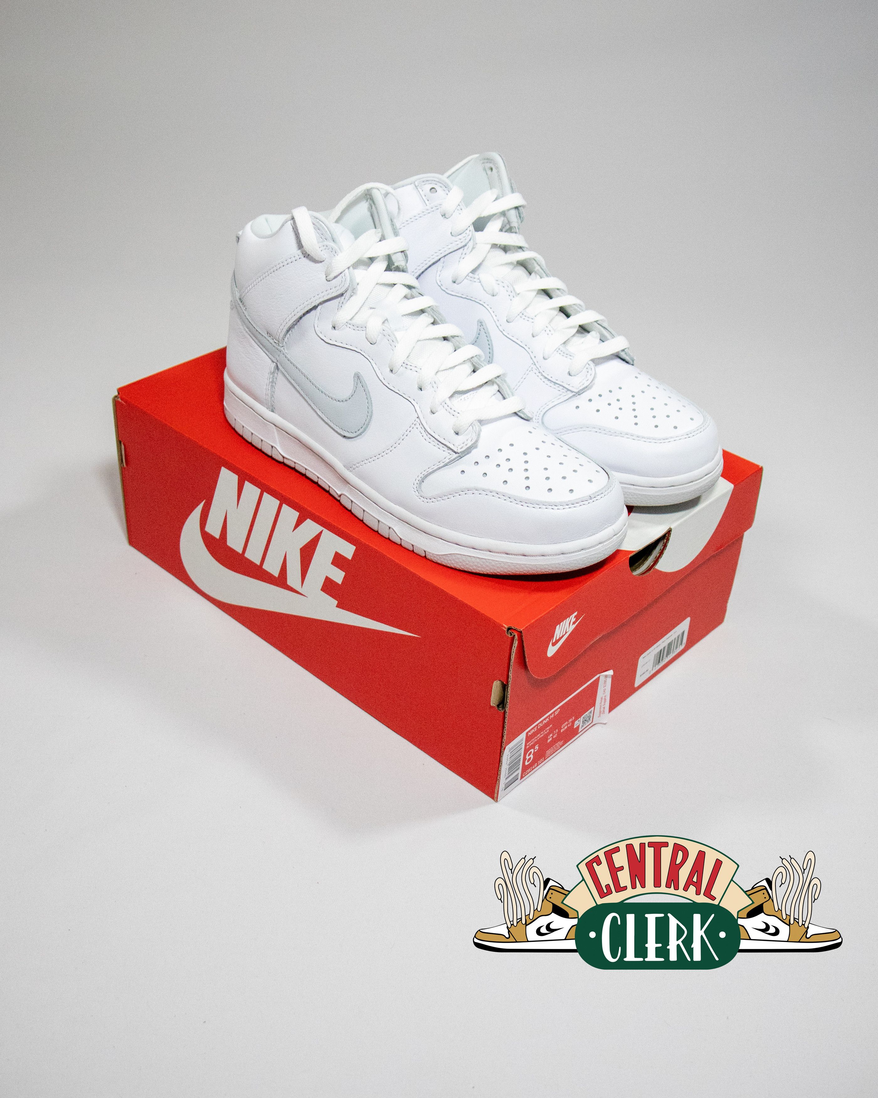 Nike Dunk High SP 'Pure Platinum' Size US 8.5 / EU 41-42 - 1 Thumbnail