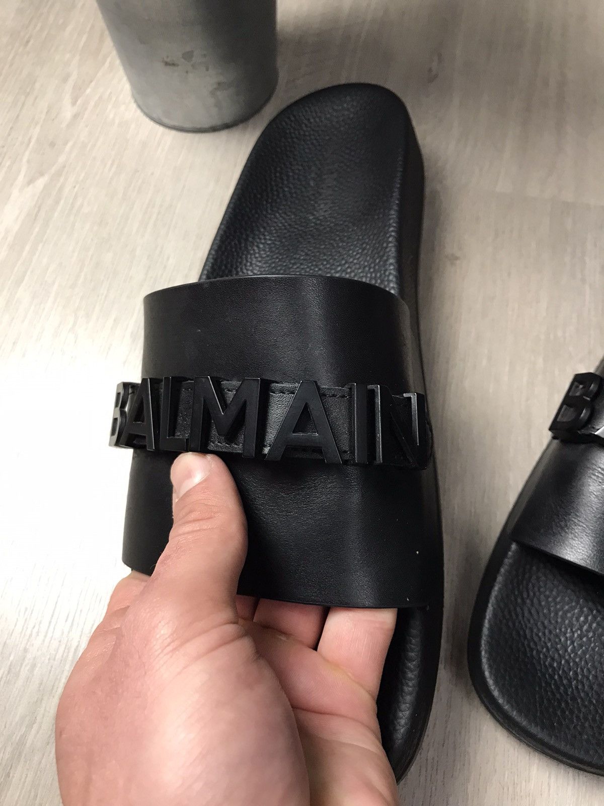 Balmain Balmain Flip Flops slippers size 11,5 Size US 11.5 / EU 44-45 - 3 Thumbnail