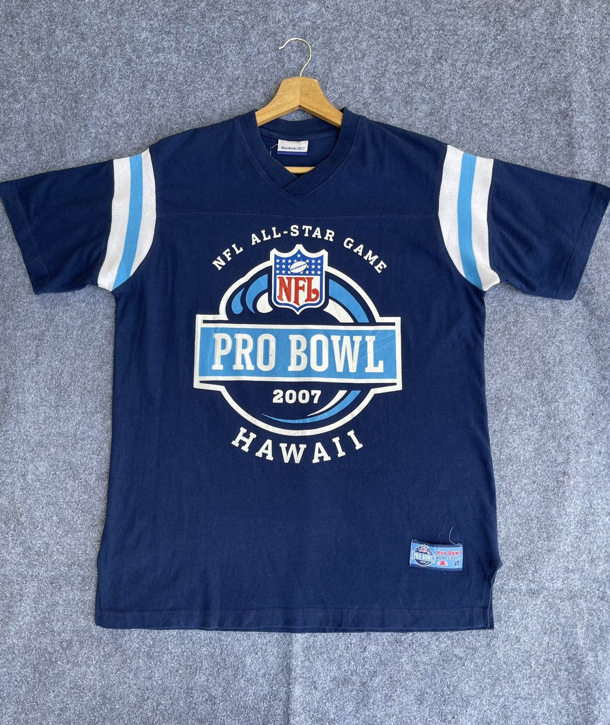 NFL × Reebok × Vintage Last Drop🔥Rare🔥Vintage NFL Pro Bowl Raglan T Shirt Size US XL / EU 56 / 4 - 9 Thumbnail