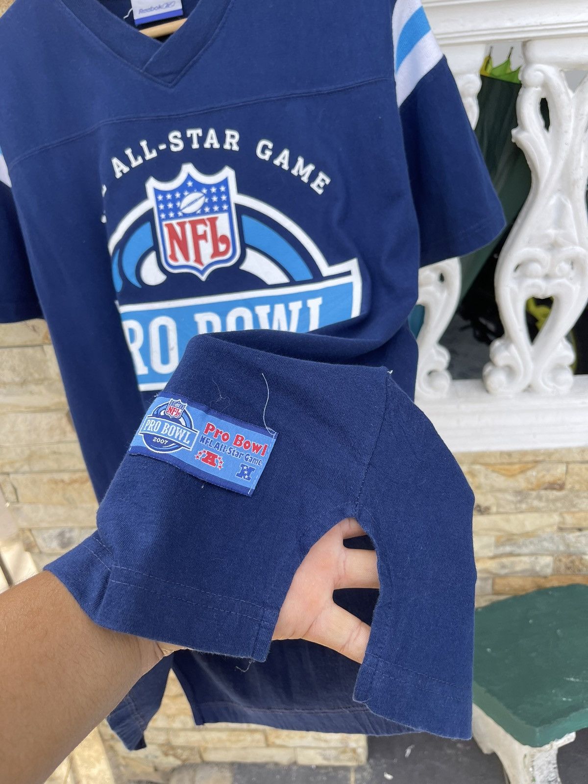 NFL × Reebok × Vintage Last Drop🔥Rare🔥Vintage NFL Pro Bowl Raglan T Shirt Size US XL / EU 56 / 4 - 7 Thumbnail