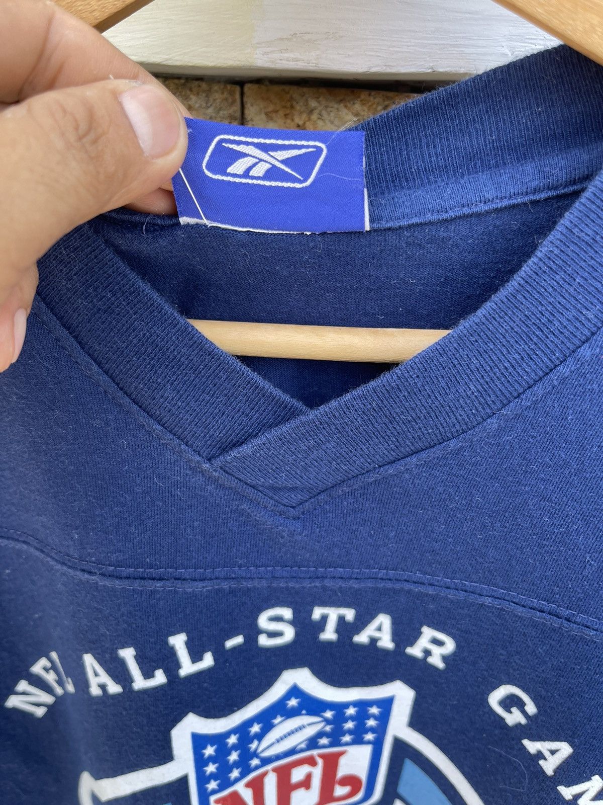 NFL × Reebok × Vintage Last Drop🔥Rare🔥Vintage NFL Pro Bowl Raglan T Shirt Size US XL / EU 56 / 4 - 6 Thumbnail