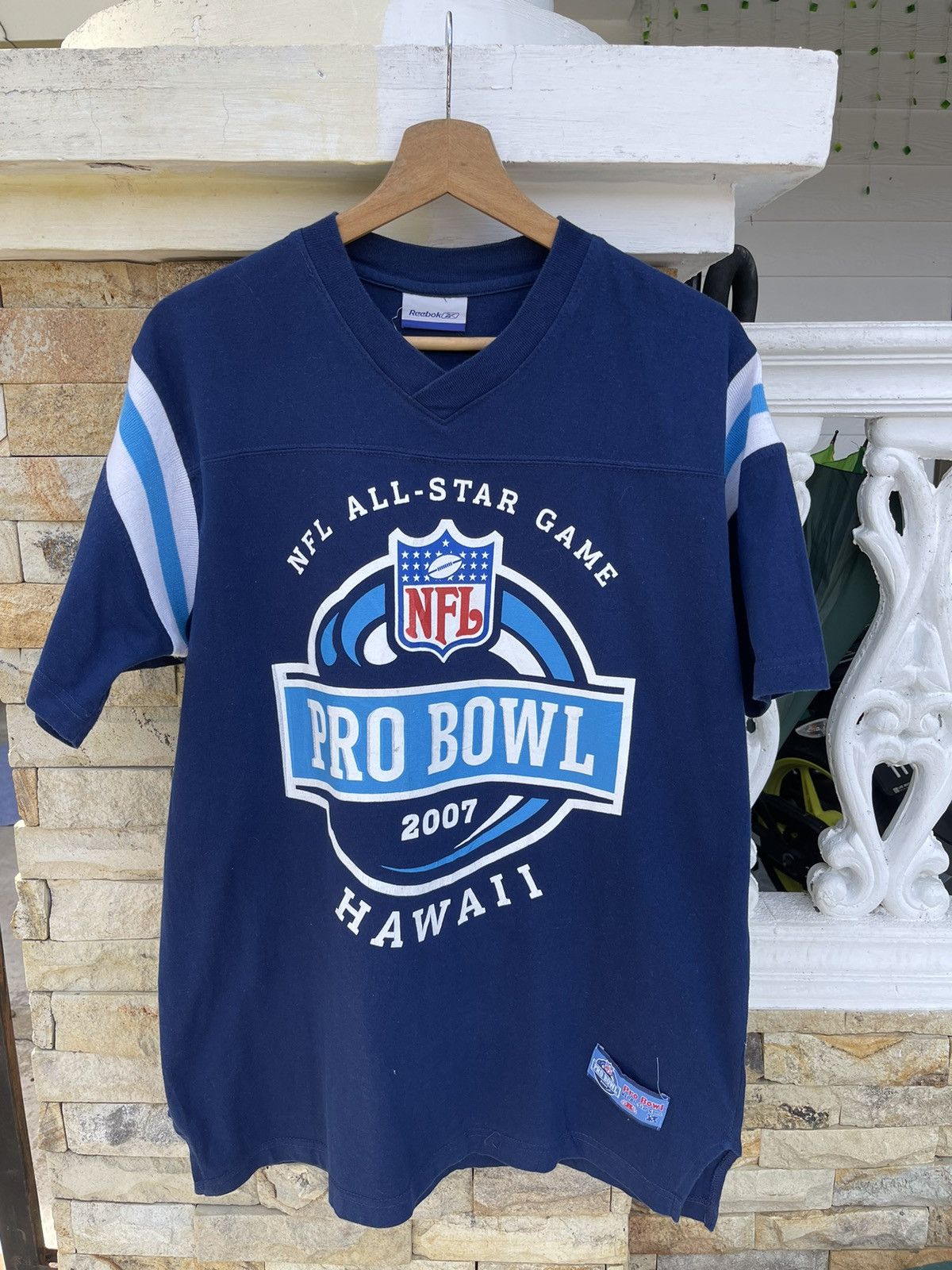 NFL × Reebok × Vintage Last Drop🔥Rare🔥Vintage NFL Pro Bowl Raglan T Shirt Size US XL / EU 56 / 4 - 1 Thumbnail