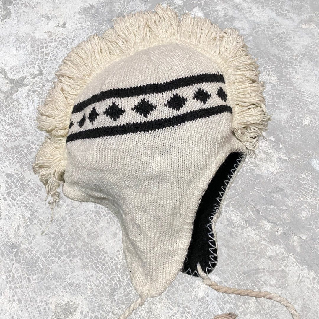 Vintage Grunge Archive Punk Snow Hat Snow Cap Size ONE SIZE - 1 Thumbnail